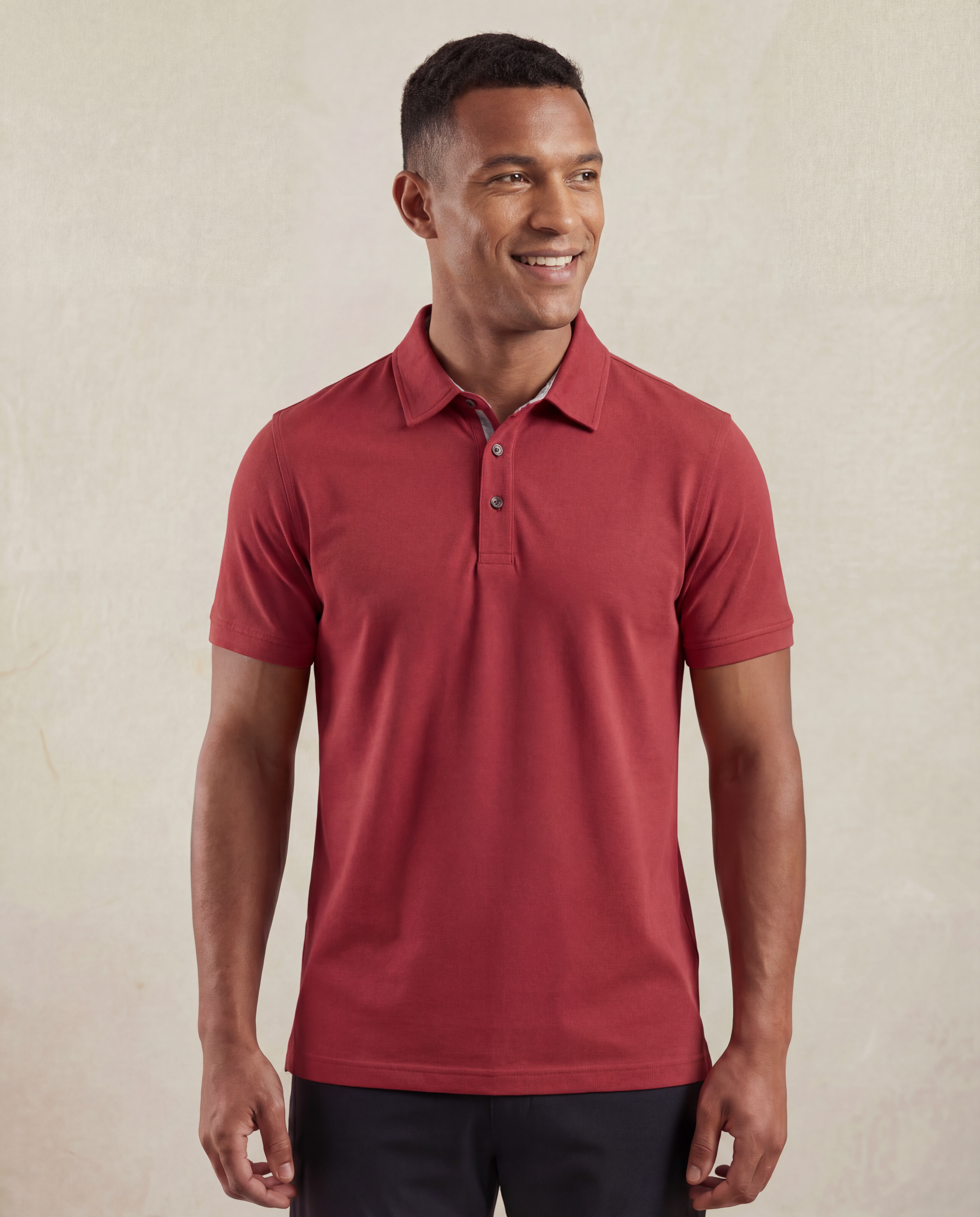 Cutter & Buck Advantage Premium Polo Herr - Röd