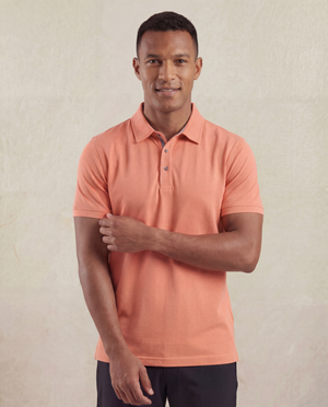 Cutter & Buck Advantage Premium Polo Herr - Papaya