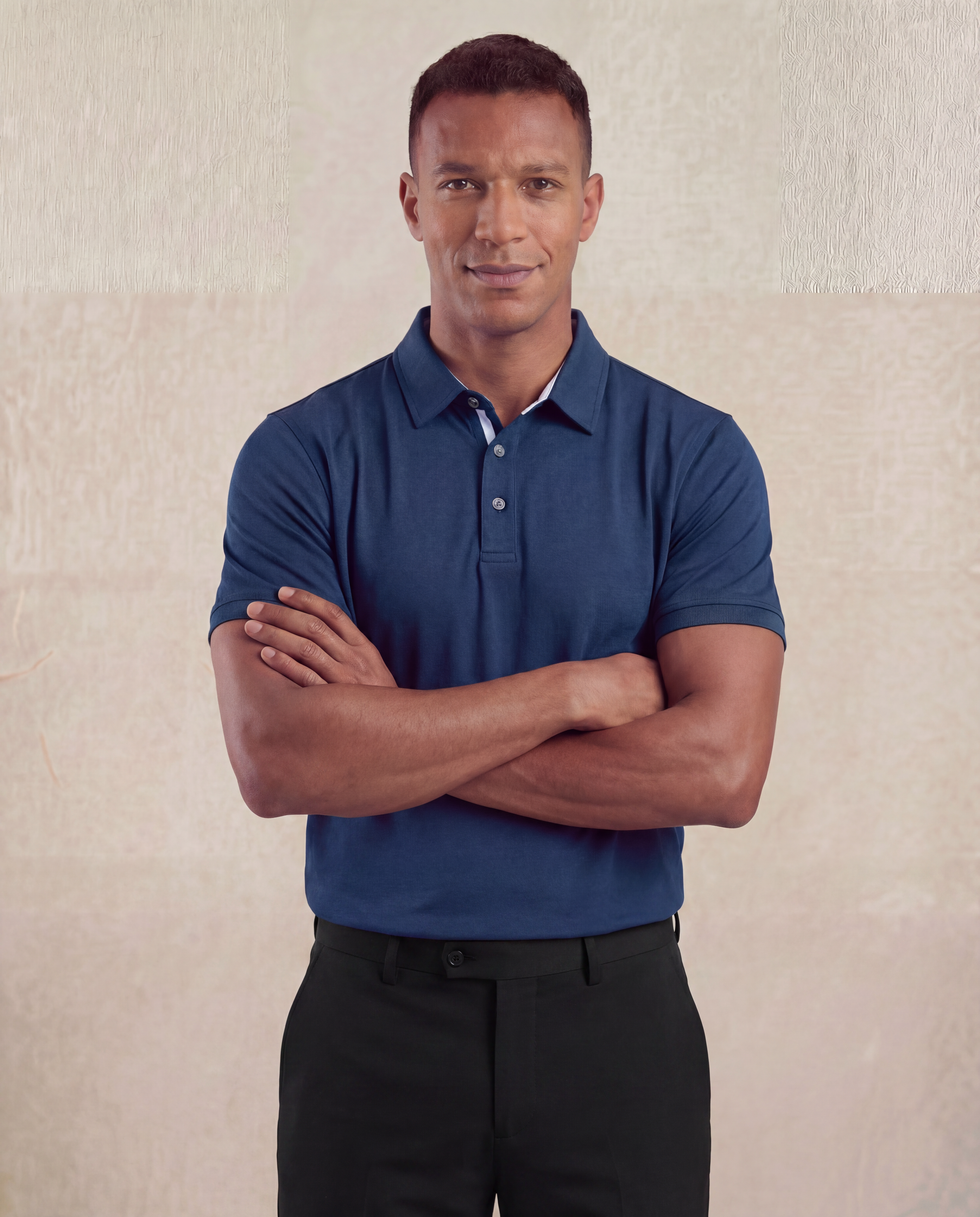 Cutter & Buck Advantage Premium Polo Herr - Mörk Marin