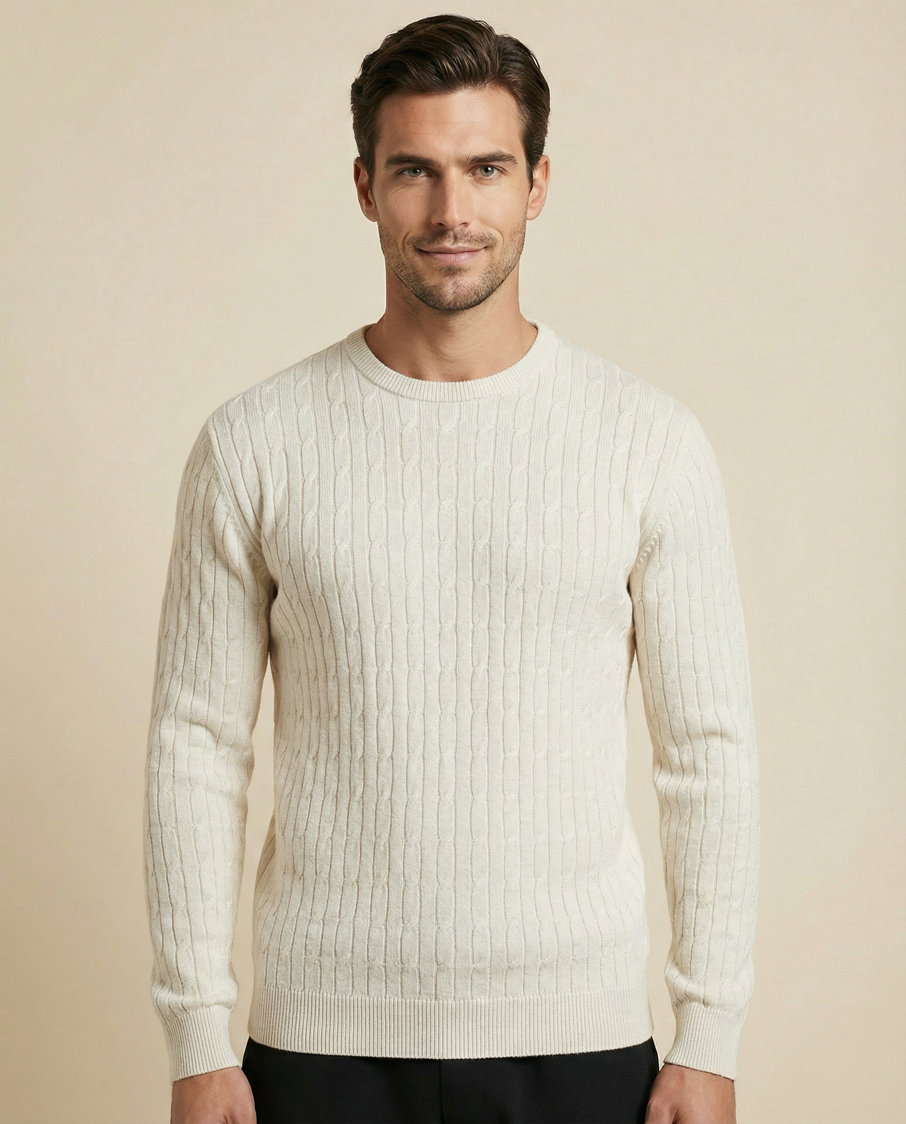 Cutter & Buck Blakely Knitted Sweatshirt Herr-4
