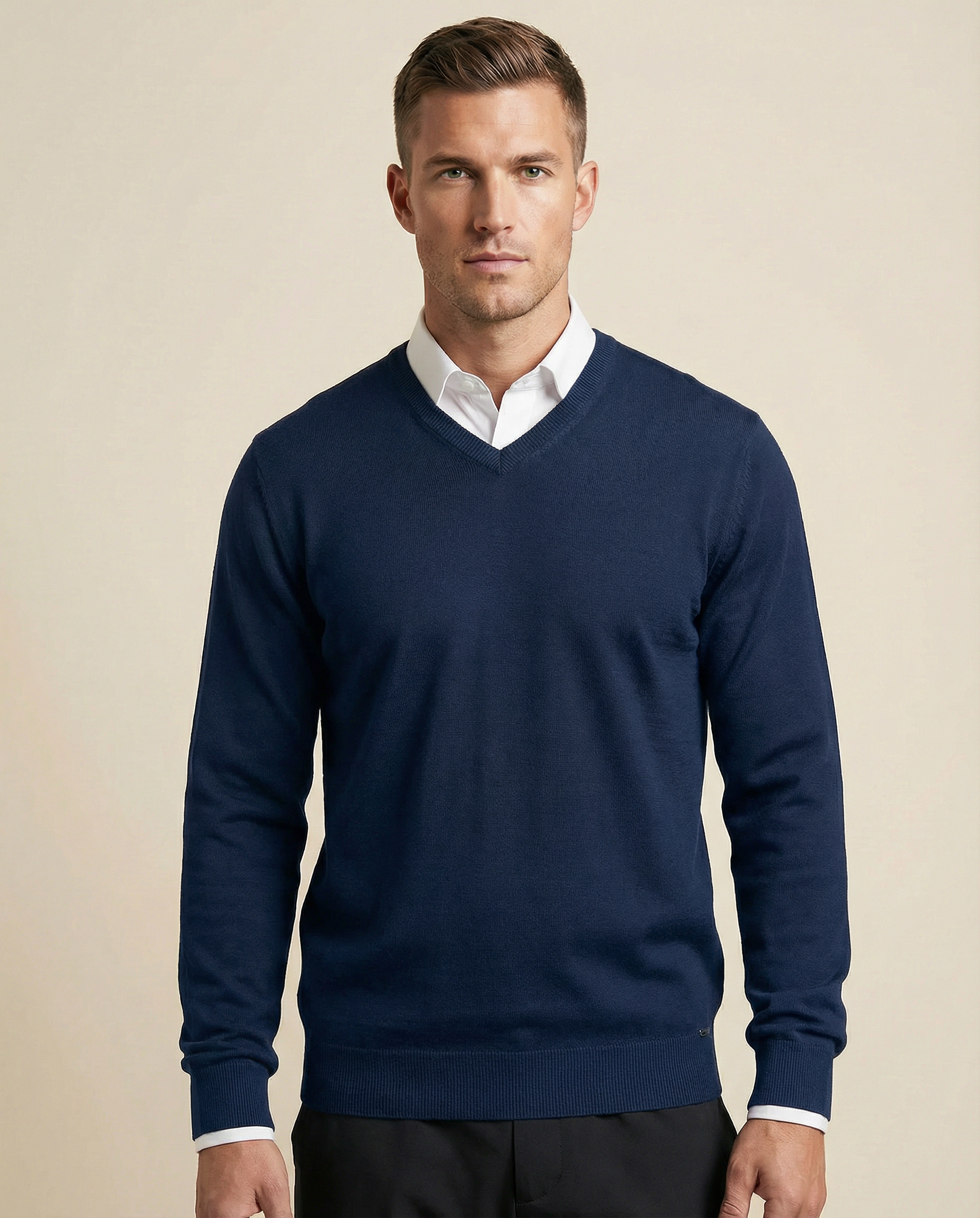 Cutter & Buck Everett V-ringad Tröja Herr-8