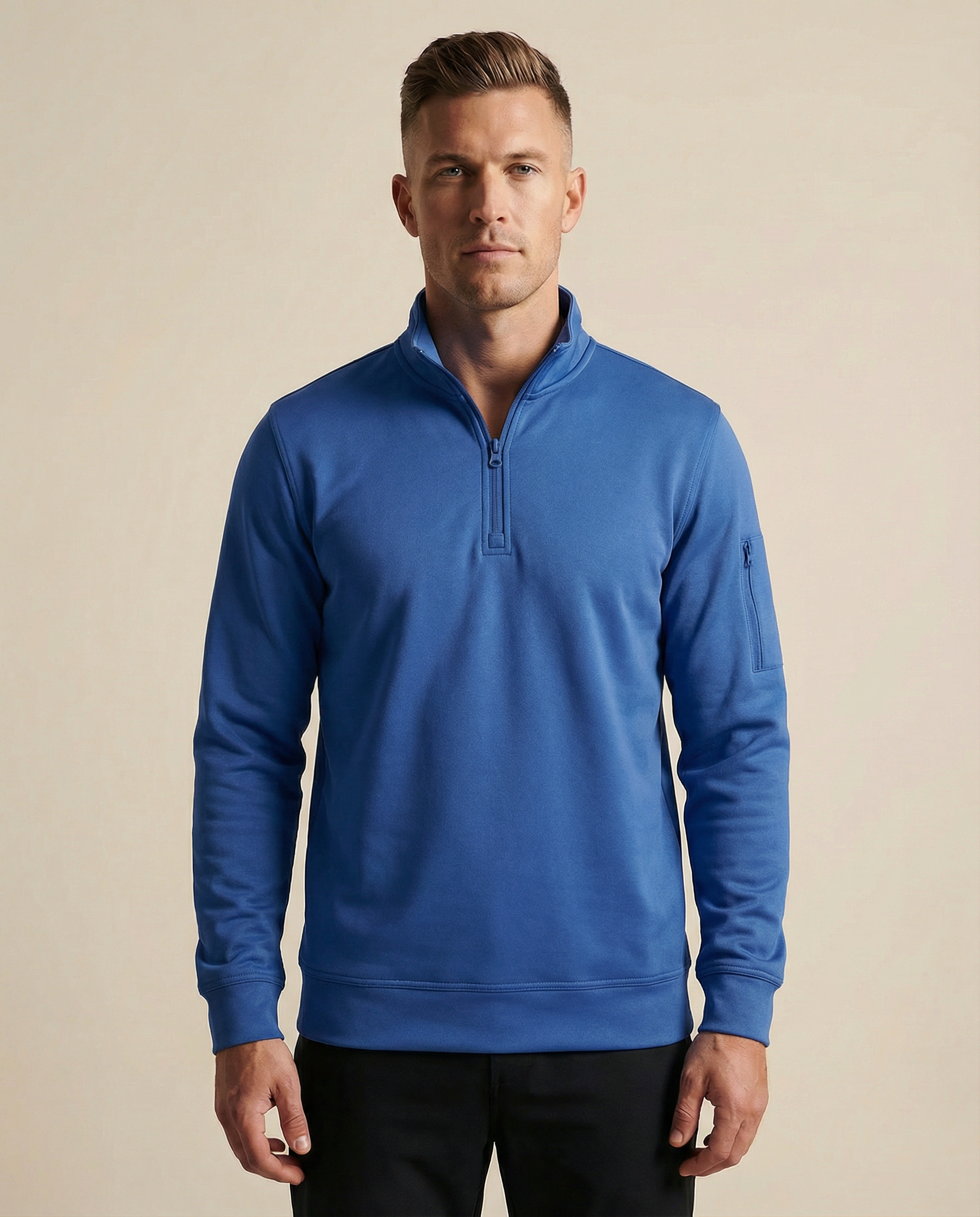 Clique Basic Active Sweatshirt Half Zip Unisex-8