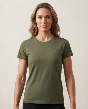 Cutter & Buck Manzanita Roundneck T-Shirt Dam - Ivy Green