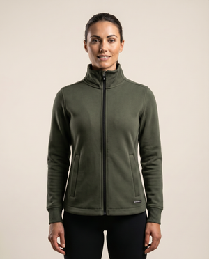 Cutter & Buck Pemberton Cardigan Full Zip Dam - Ivy Green