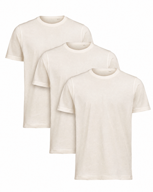ACT Premium T-Shirt Herr (3 Pack) - Beige