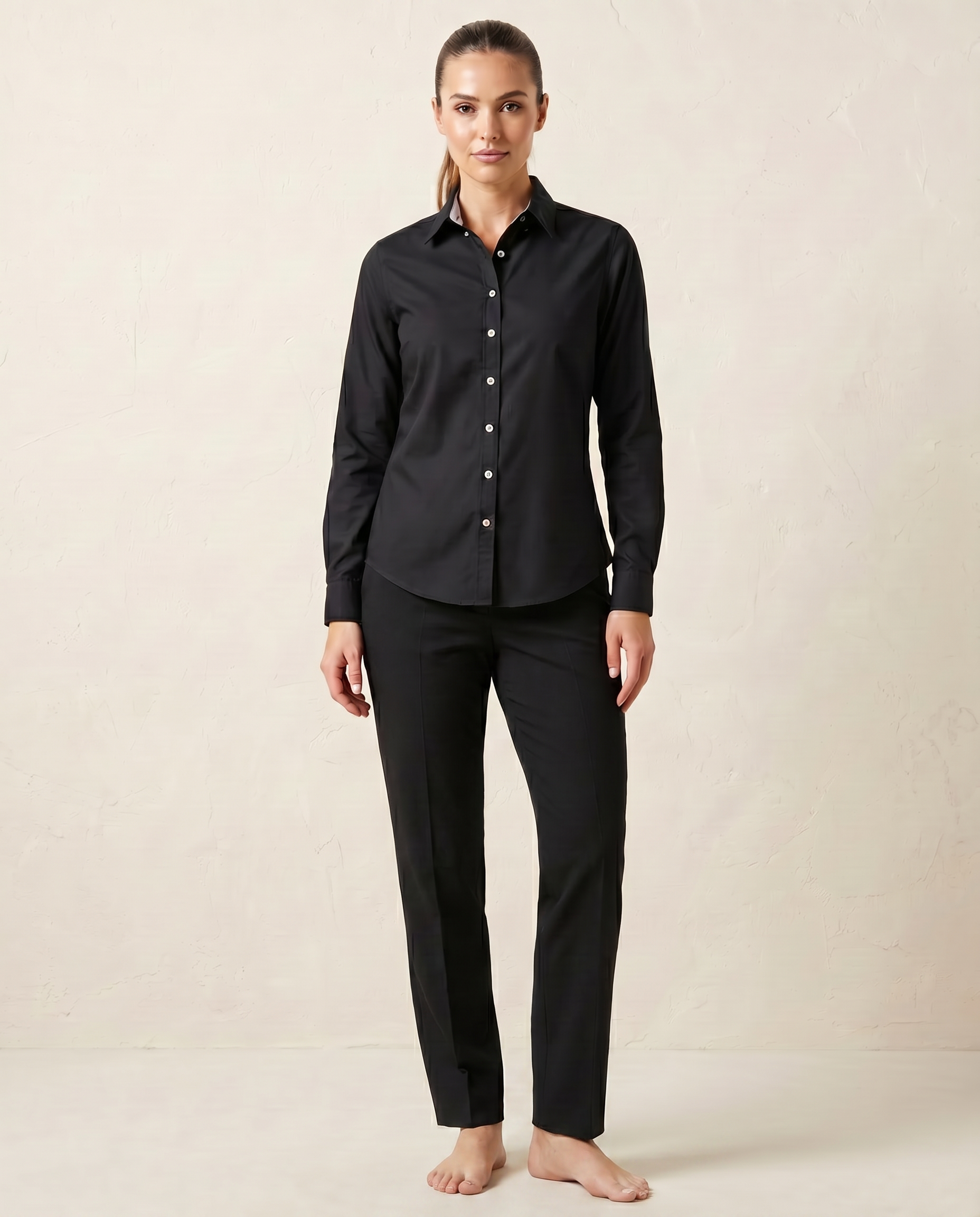 Cutter & Buck Belfair Oxford Skjorta Dam - Svart