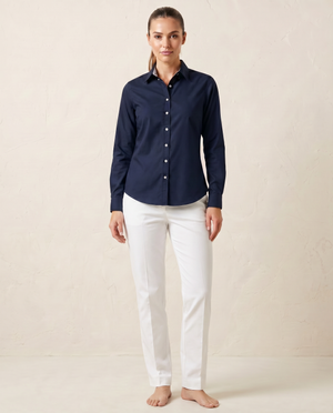 Cutter & Buck Belfair Oxford Skjorta Dam - Mörk Marin