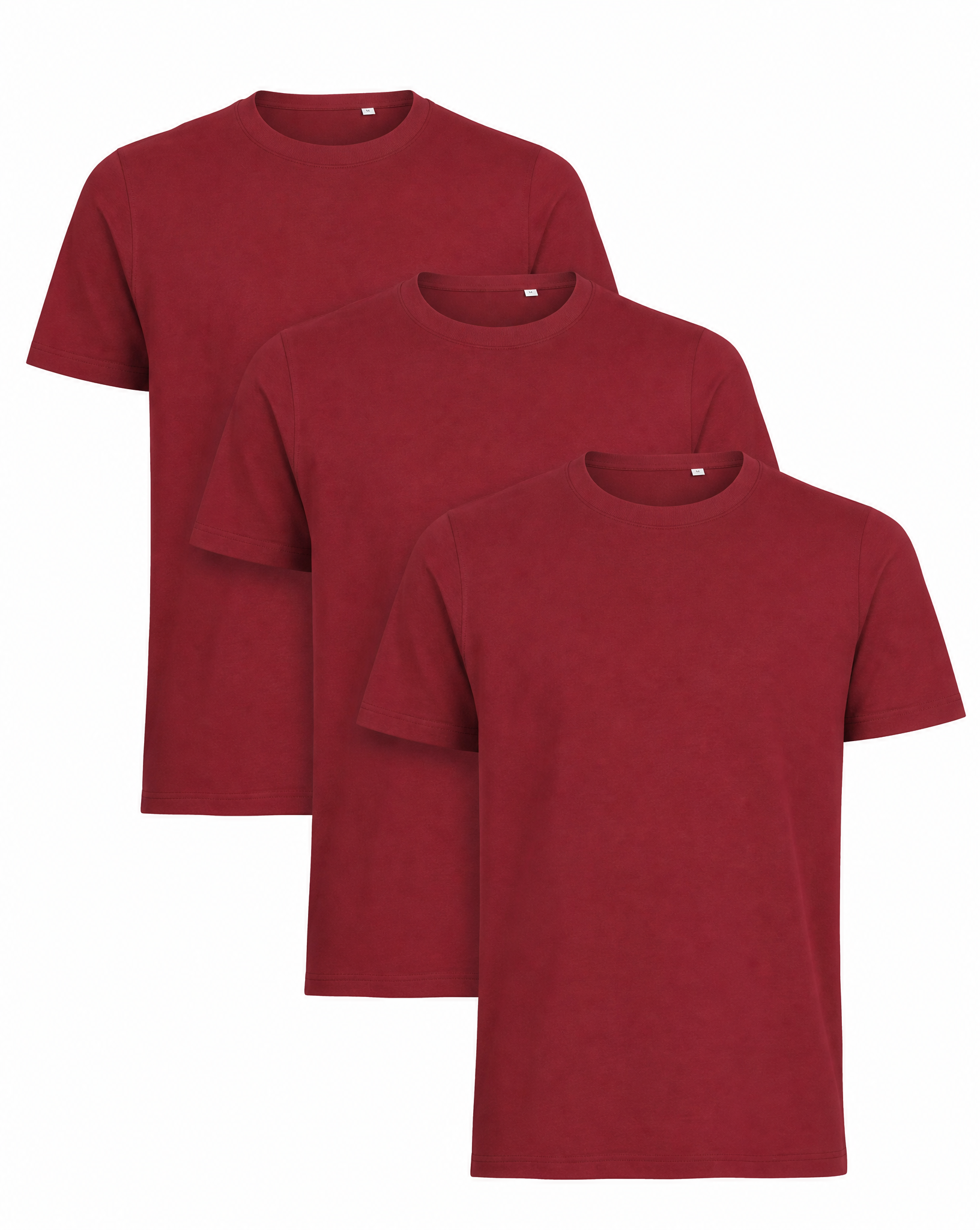 ACT Premium T-Shirt Herr (3 Pack) - Brick