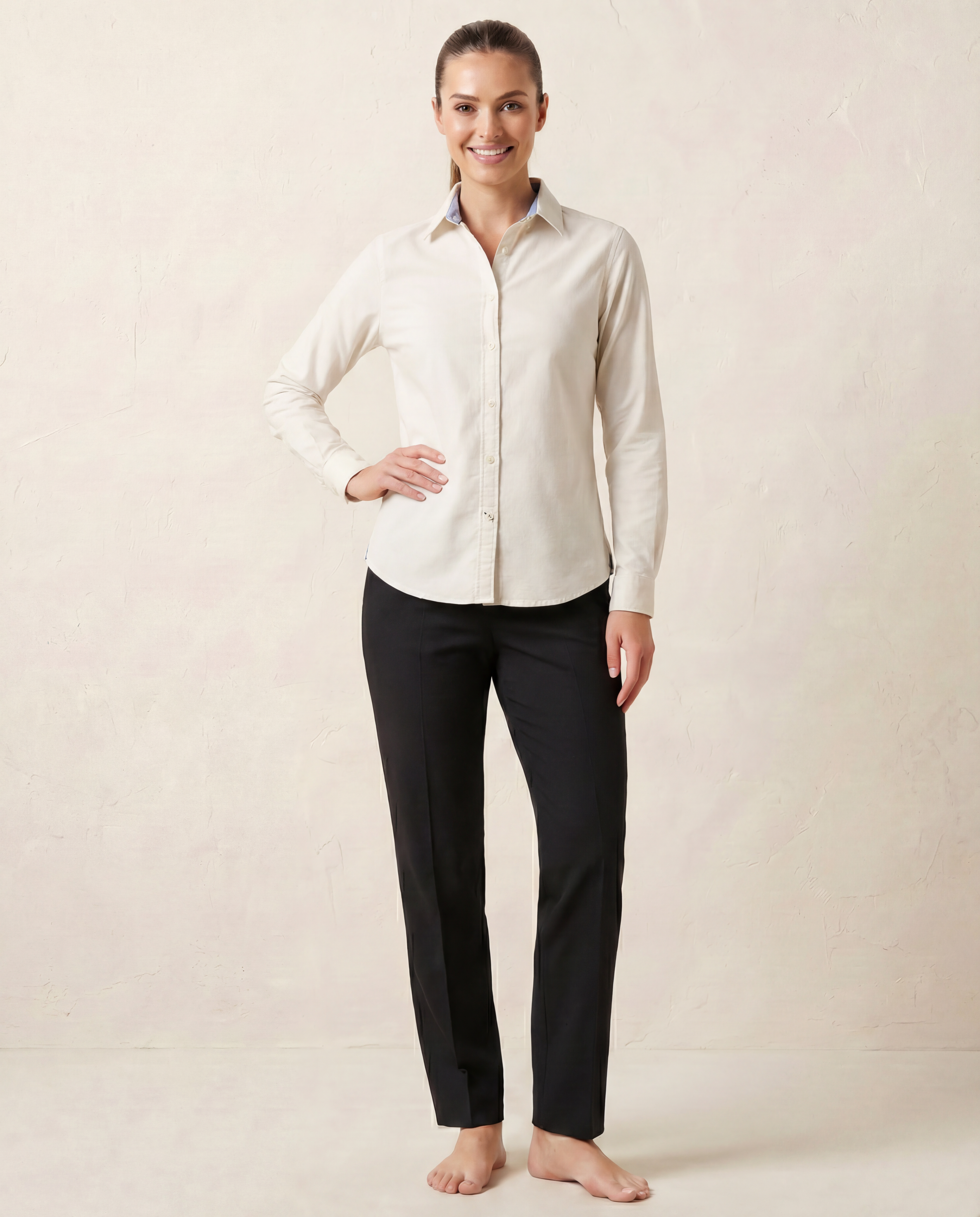 Cutter & Buck Belfair Oxford Skjorta Dam - Vit