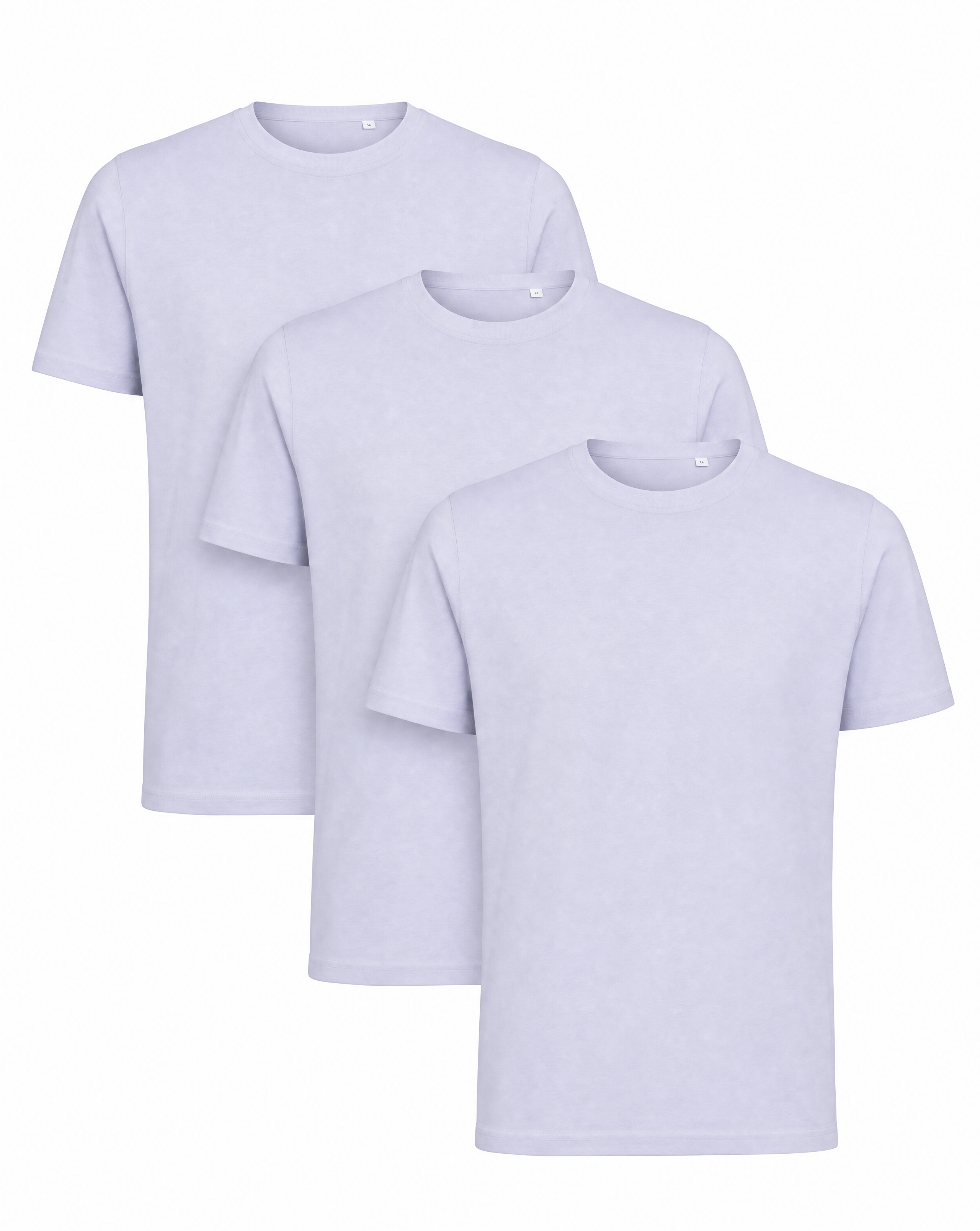 ACT Premium T-Shirt Herr (3 Pack) - Aster