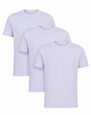 ACT Premium T-Shirt Herr (3 Pack) - Aster