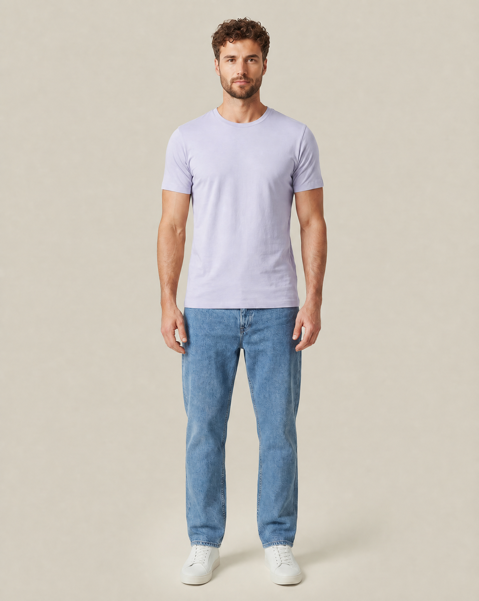 ACT Premium T-Shirt Herr (3 Pack) - Aster-2