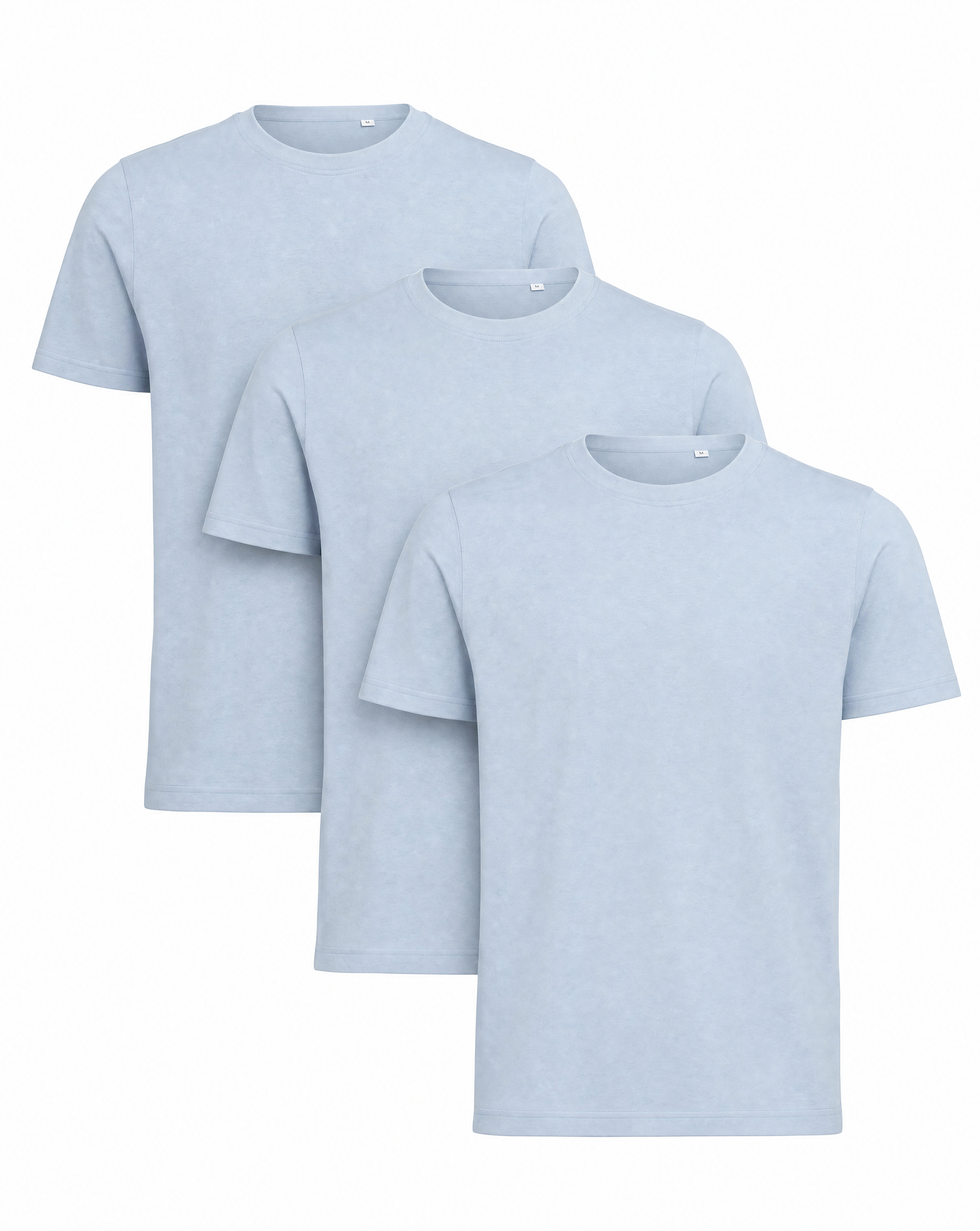 ACT Premium T-Shirt Herr (3 Pack) - Fog