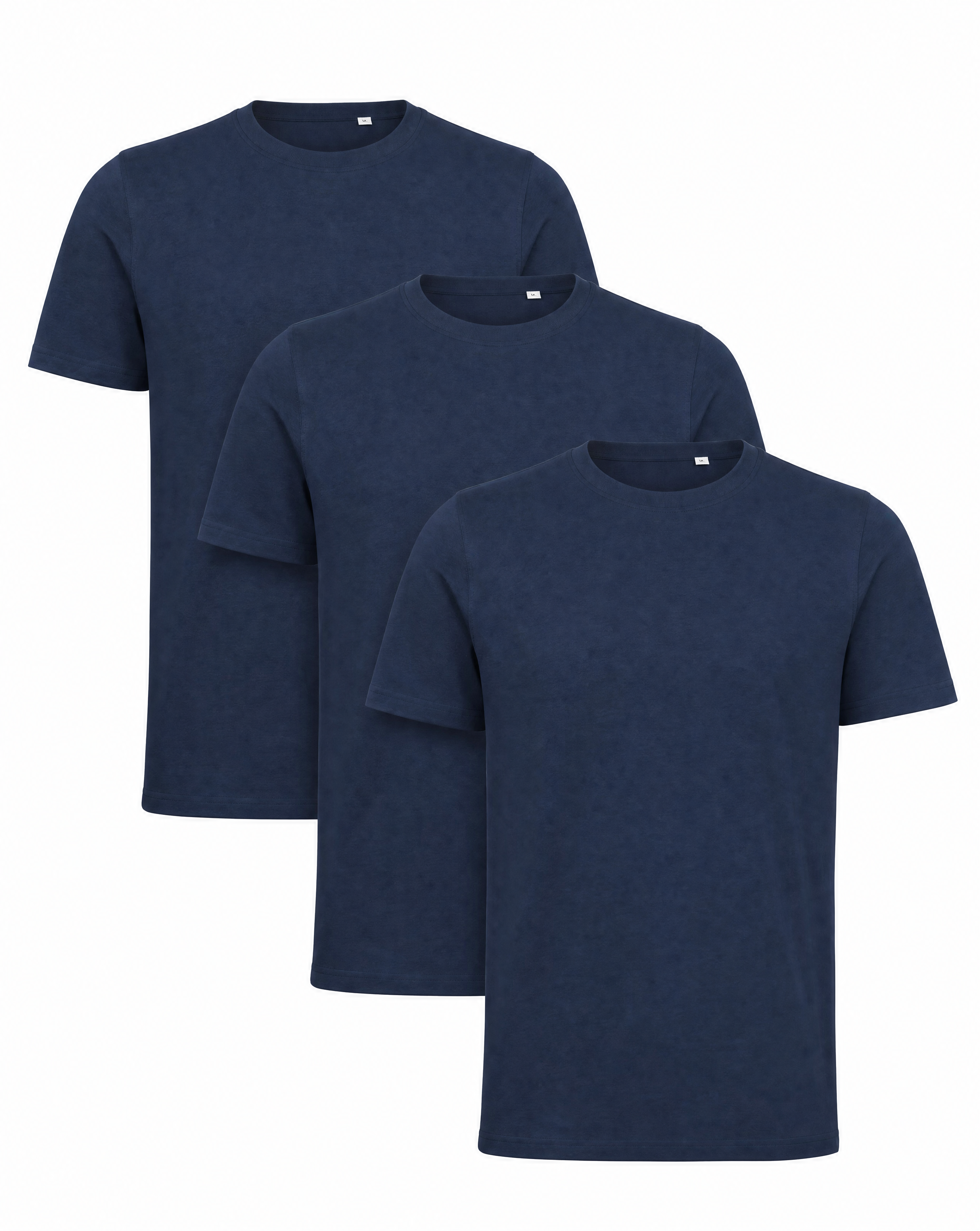 ACT Premium T-Shirt Herr (3 Pack) - Navy