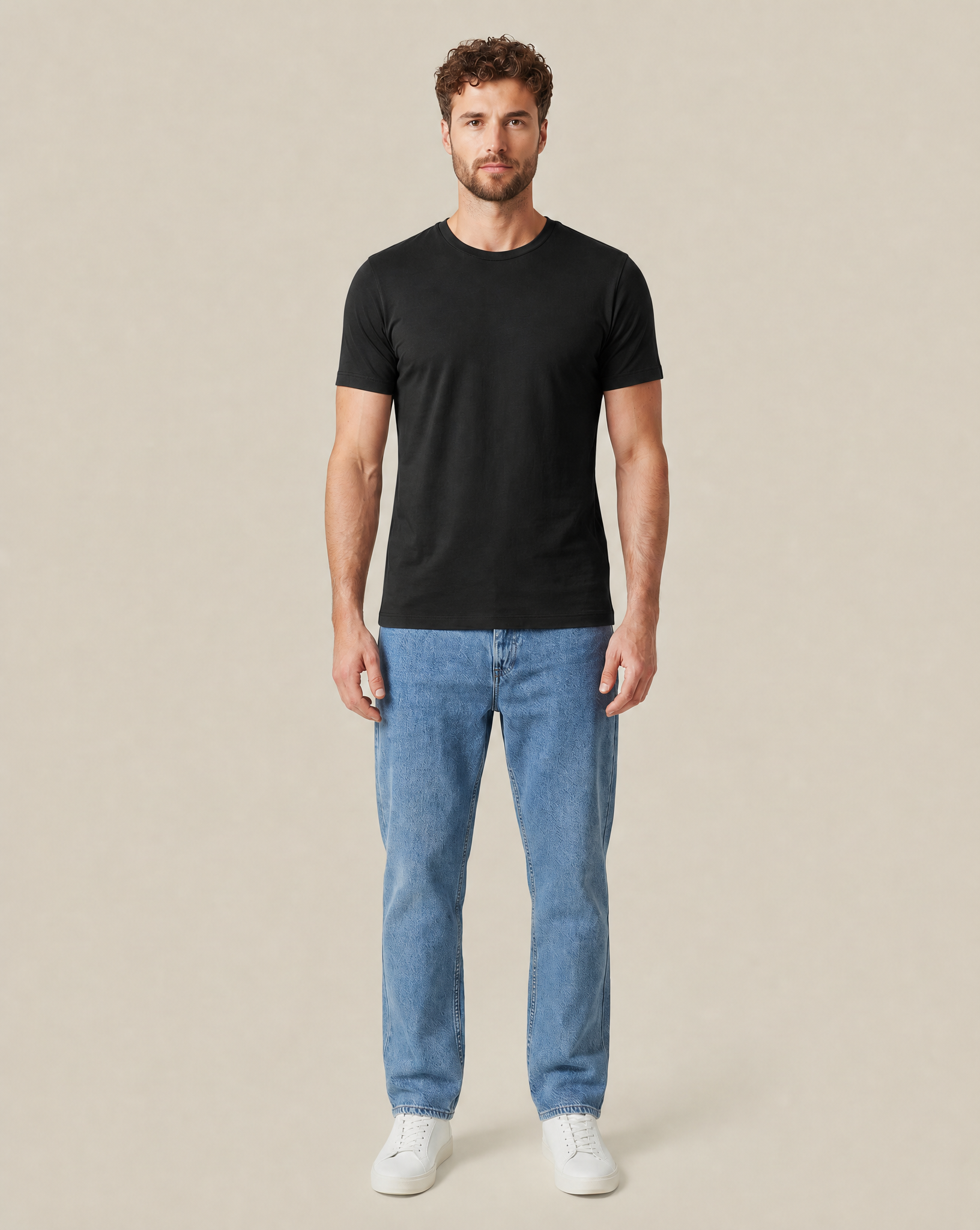 ACT Premium T-Shirt Herr (3 Pack) - Svart-2