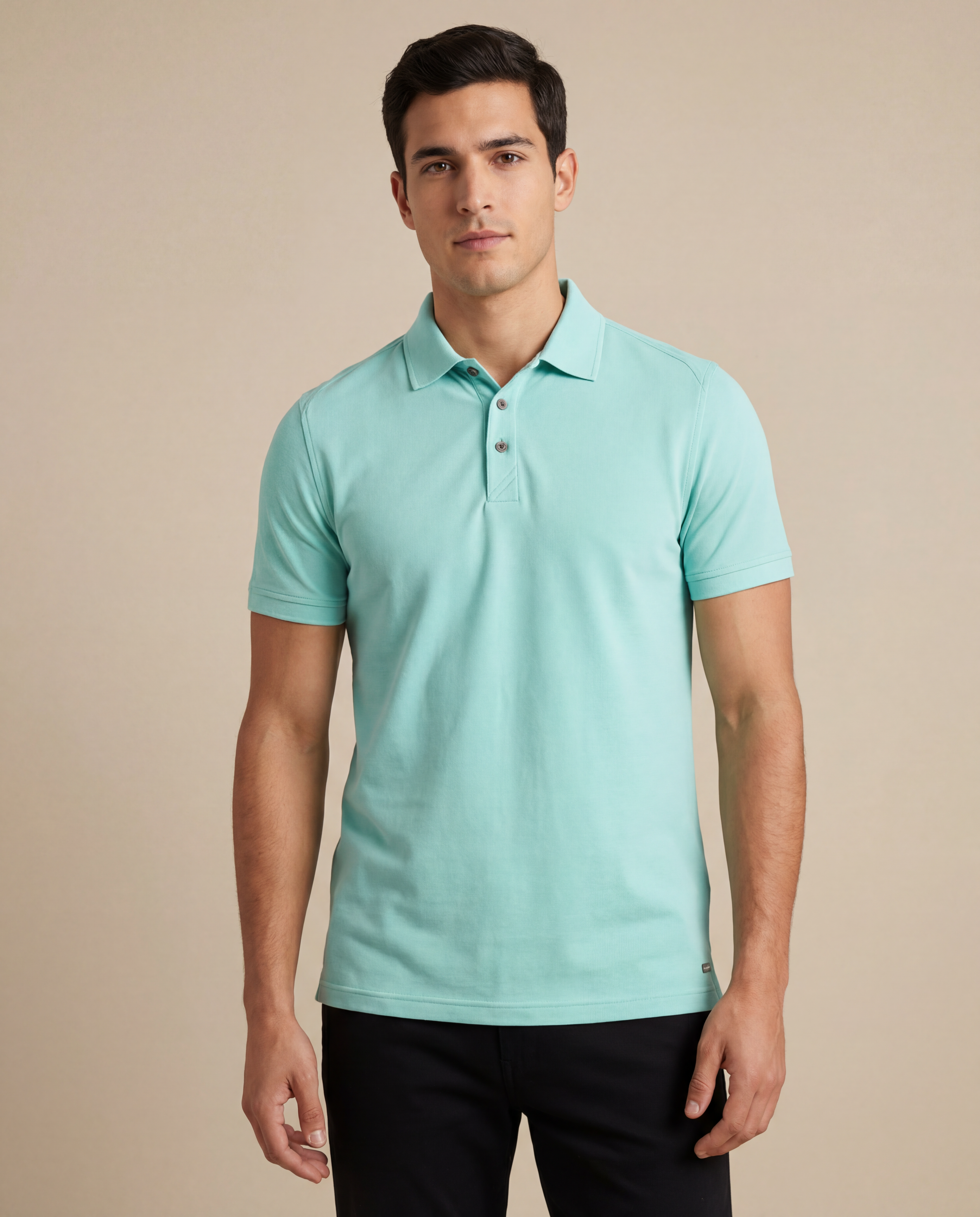 Cutter & Buck Advantage Polo Herr - Ljus Turkos