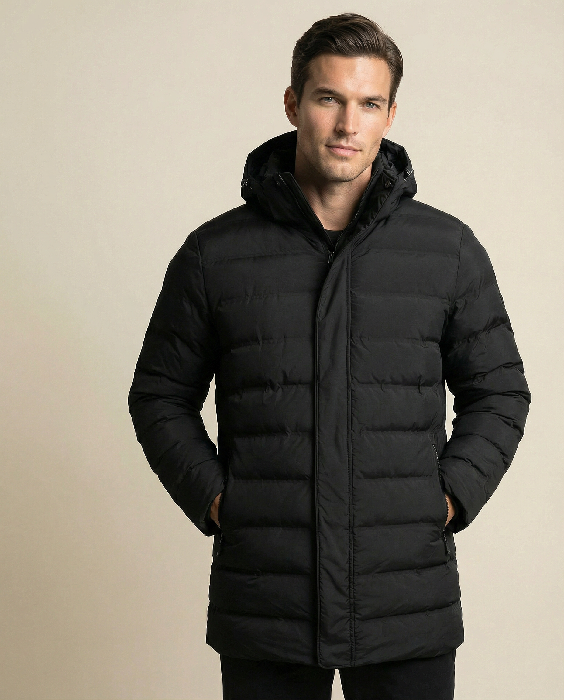 Cutter & Buck Wenatchee Vinterjacka Herr - Svart