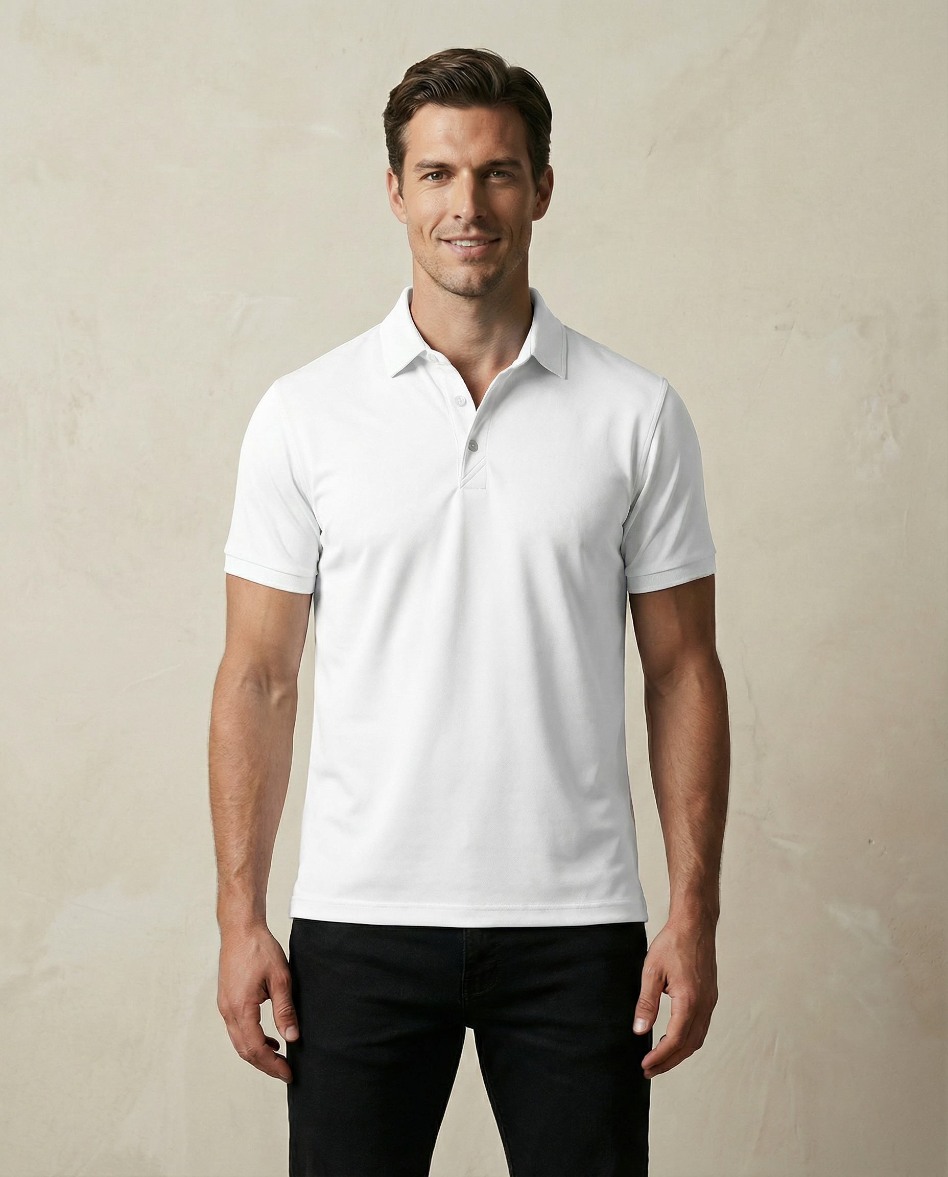 Cutter & Buck Virtue Polo Solid Herr - Vit