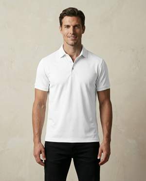 Cutter & Buck Virtue Polo Solid Herr - Vit