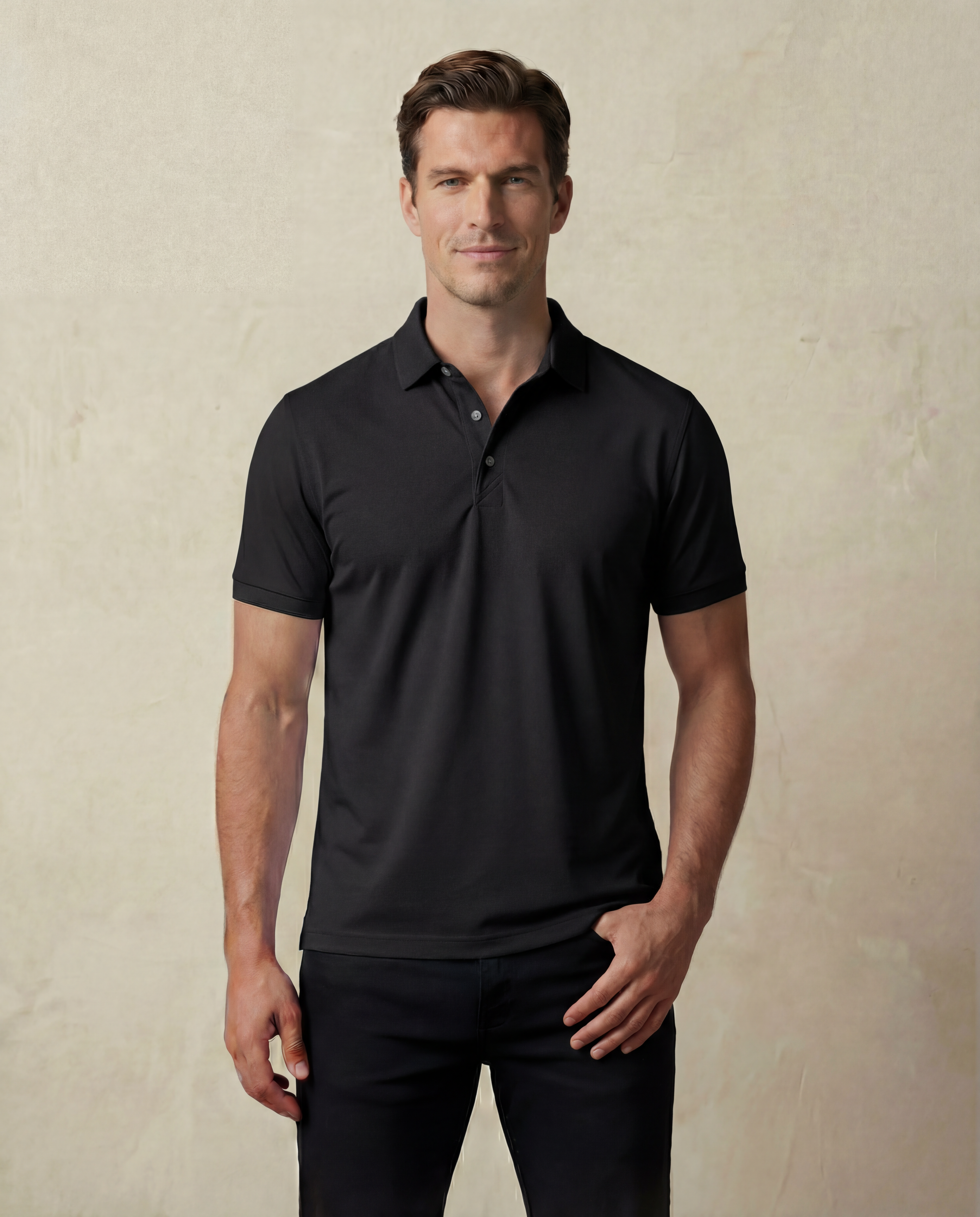 Cutter & Buck Virtue Polo Solid Herr - Svart