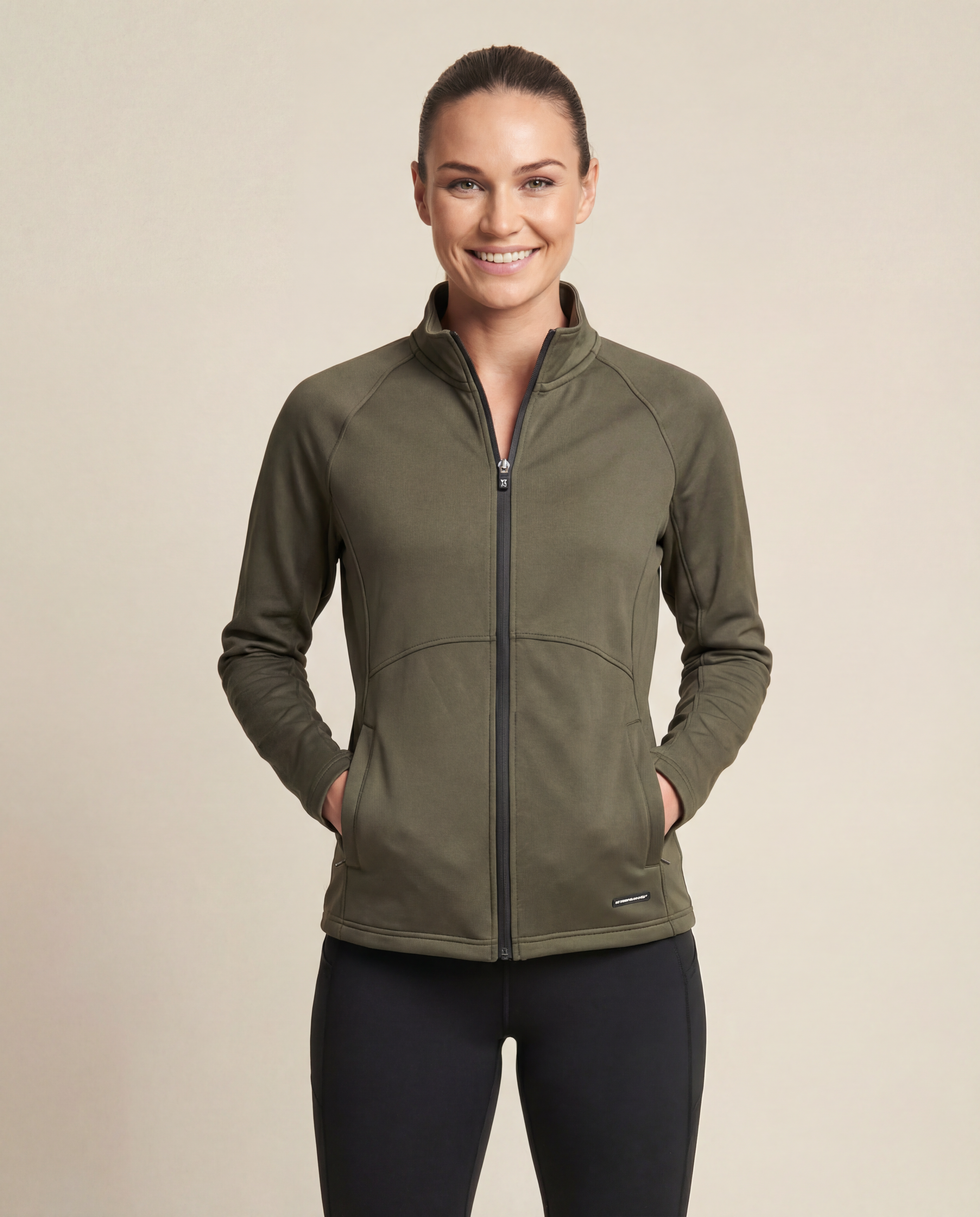 Cutter & Buck Adapt Full Zip Jacka Dam - Ivy Green