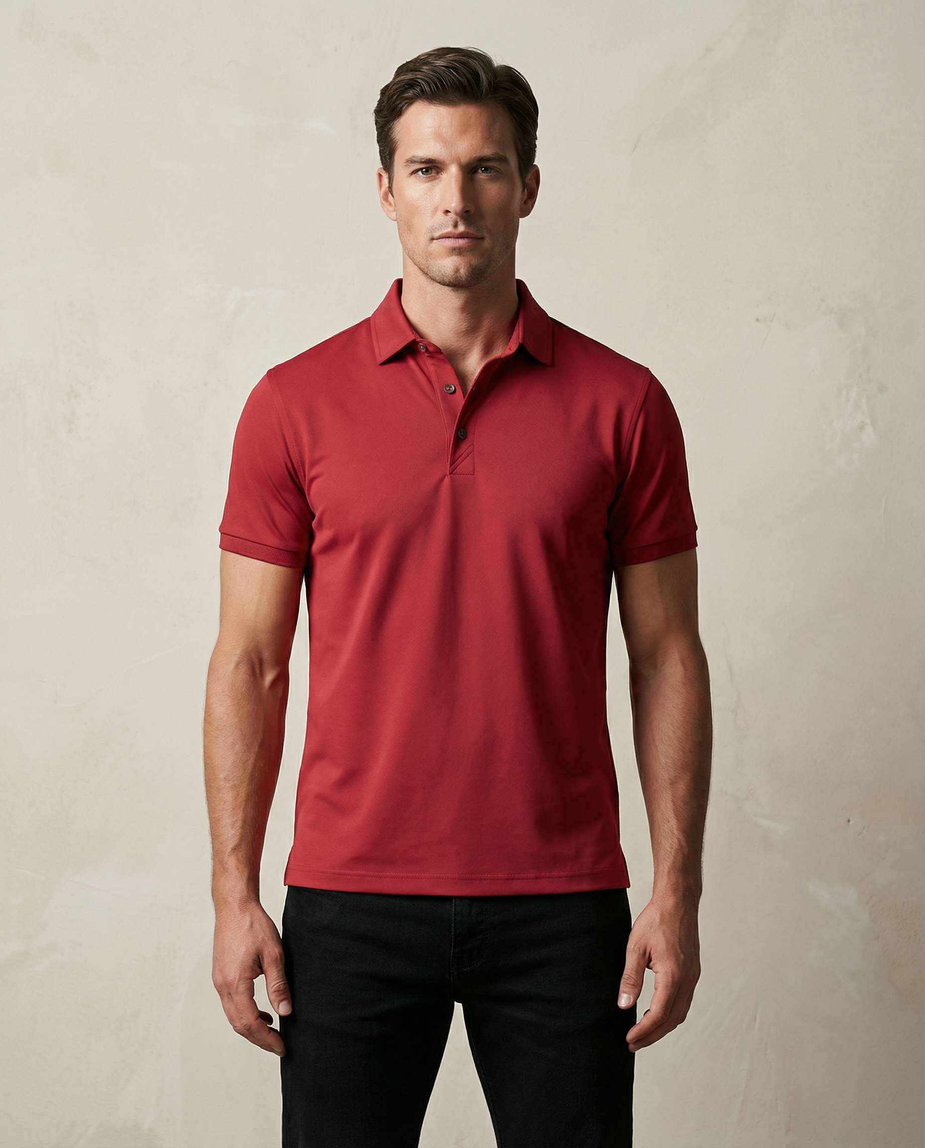 Cutter & Buck Virtue Polo Solid Herr - Röd
