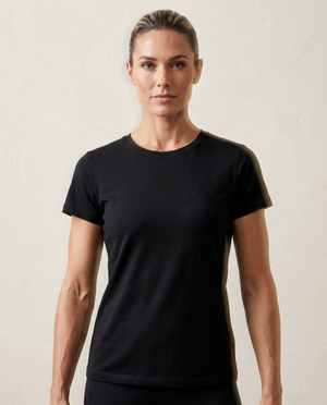 Cutter & Buck Manzanita Roundneck T-Shirt Dam - Svart