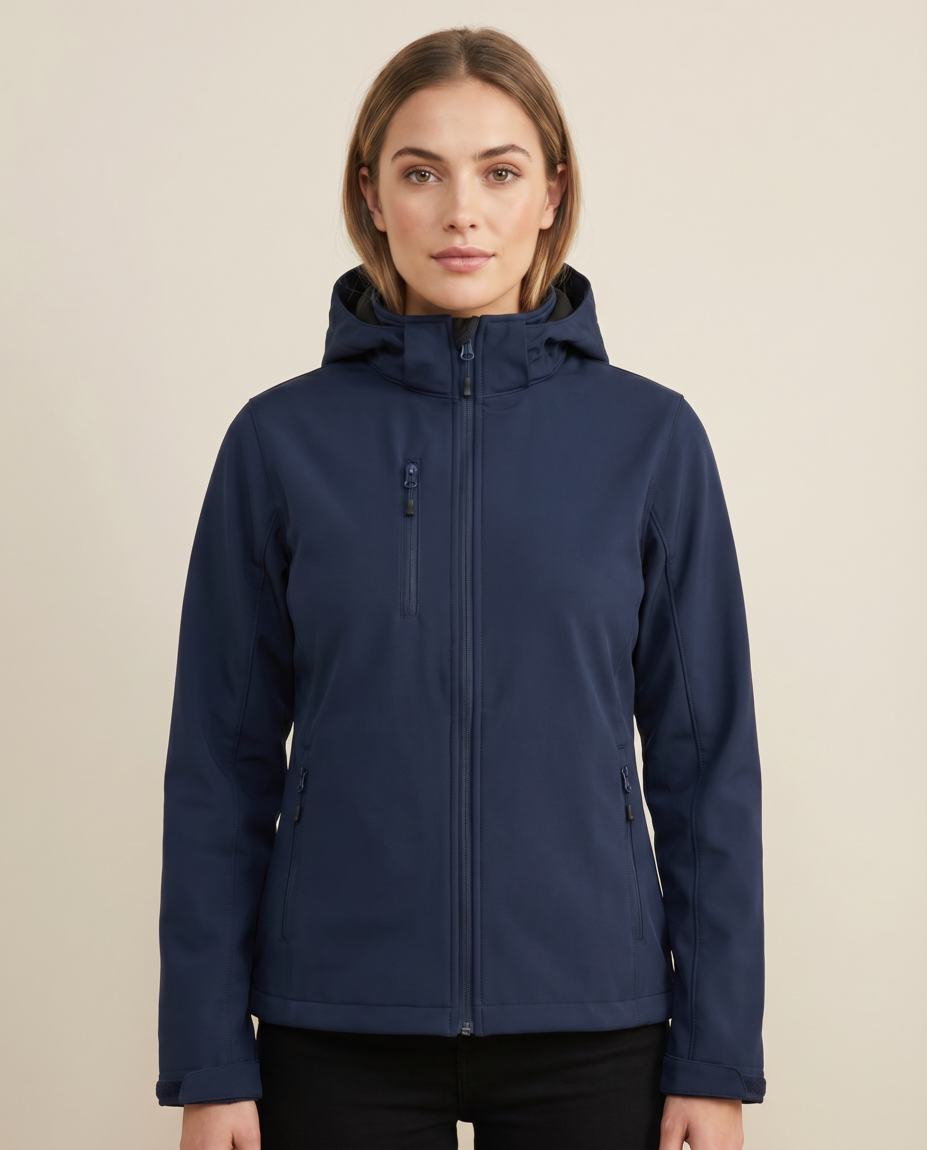 Clique Classic Softshell Hoodie Jacka Dam