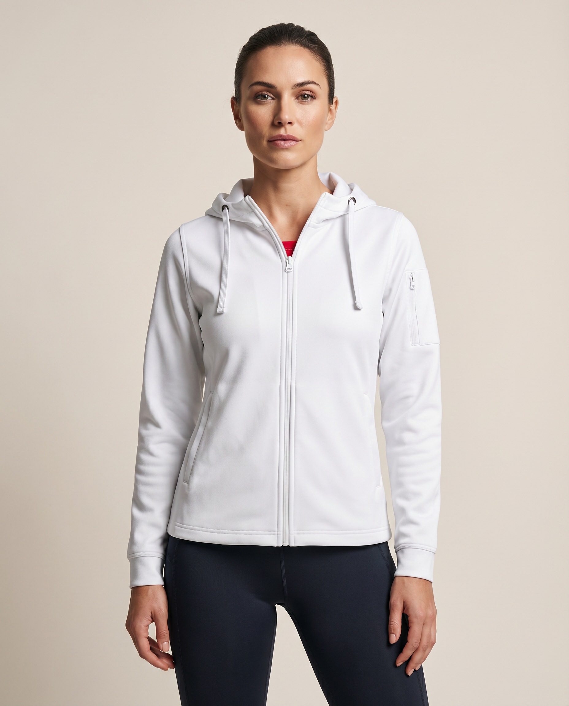 Clique Basic Active Hoodie Full Zip Dam