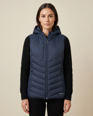 Cutter & Buck Mount Adams Väst Women - Mörk Marin