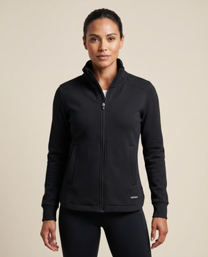 Cutter & Buck Pemberton Cardigan Full Zip Dam - Svart