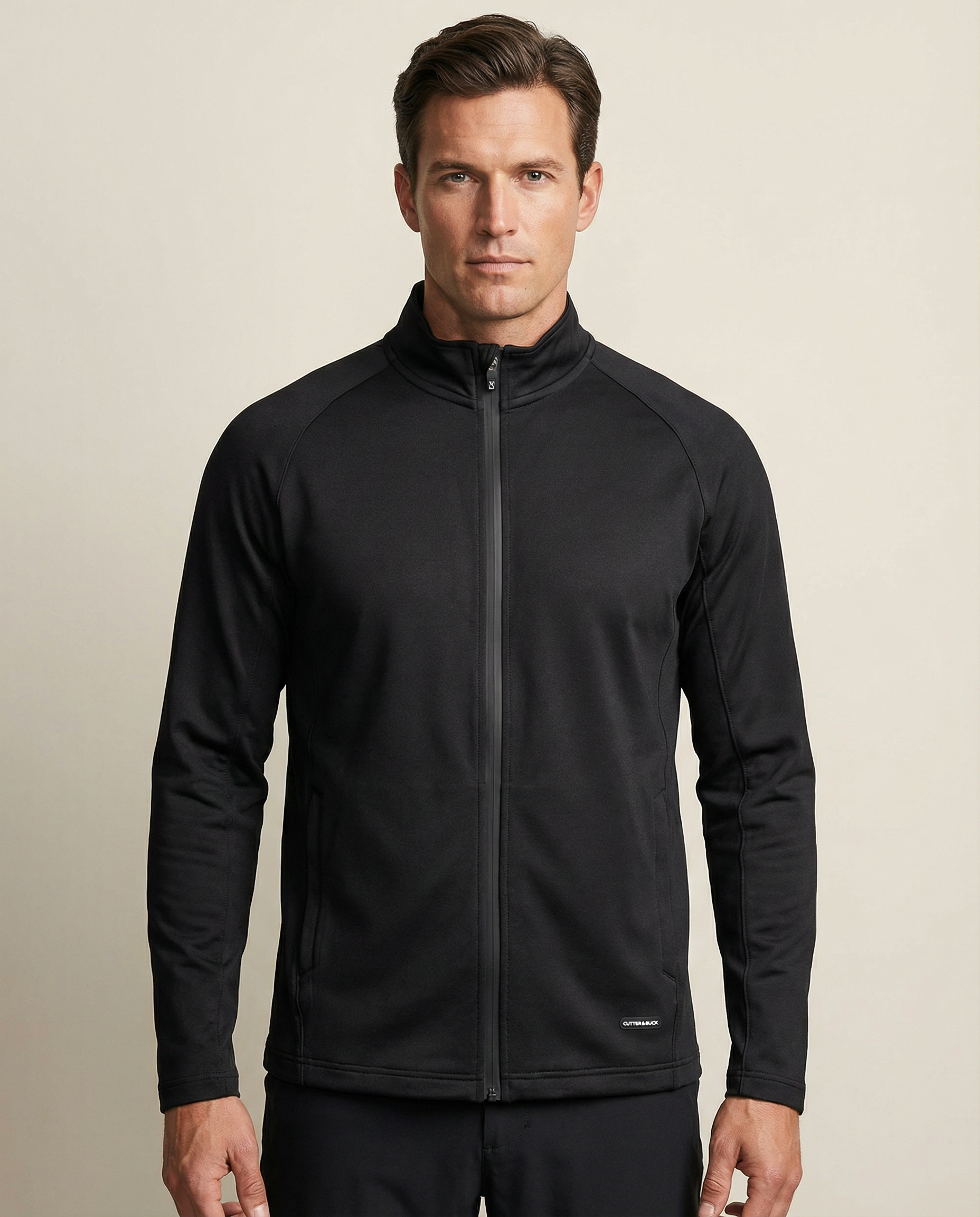 Cutter & Buck Adapt Full Zip Jacka Herr - Svart