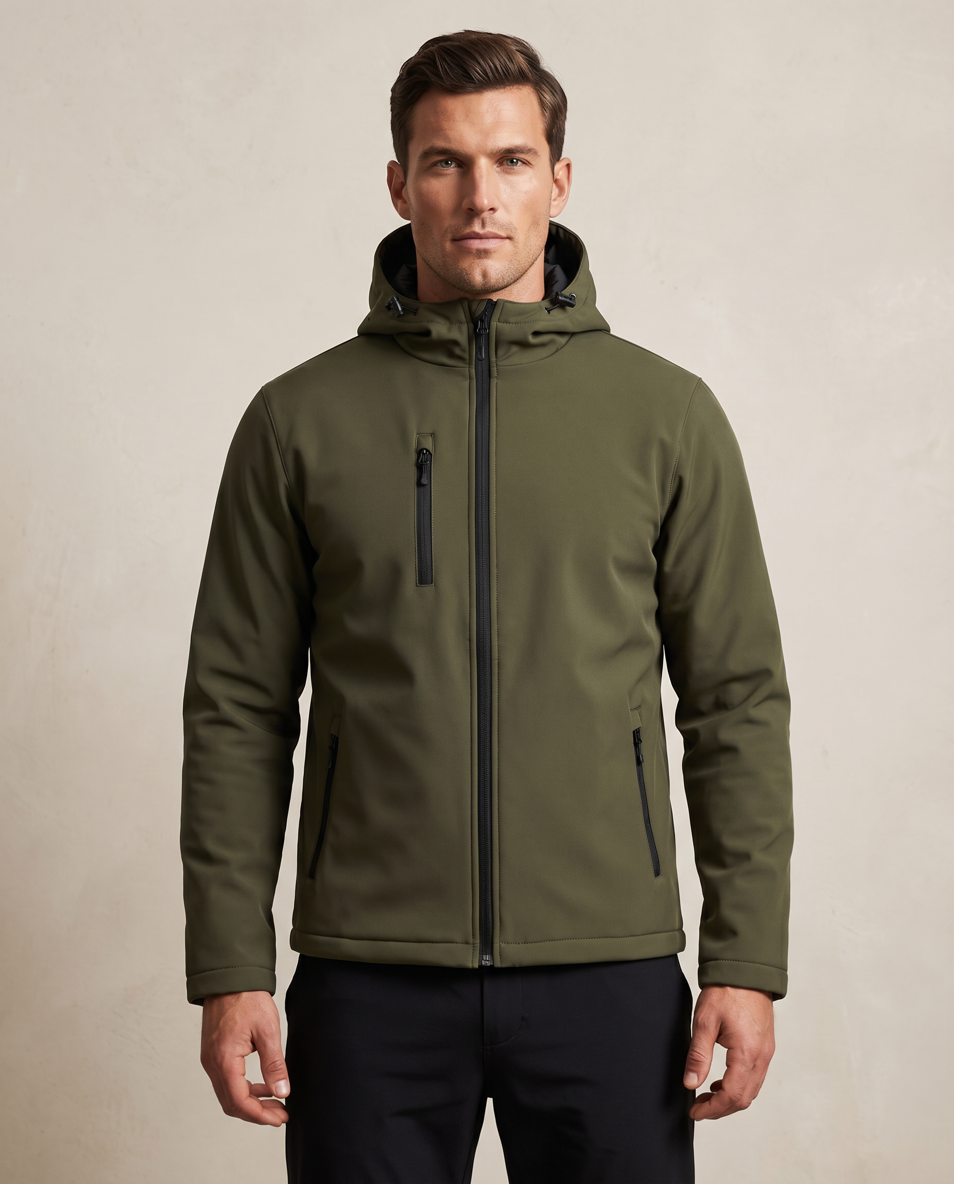 Clique Padded Hoody Softshell Jacka Herr