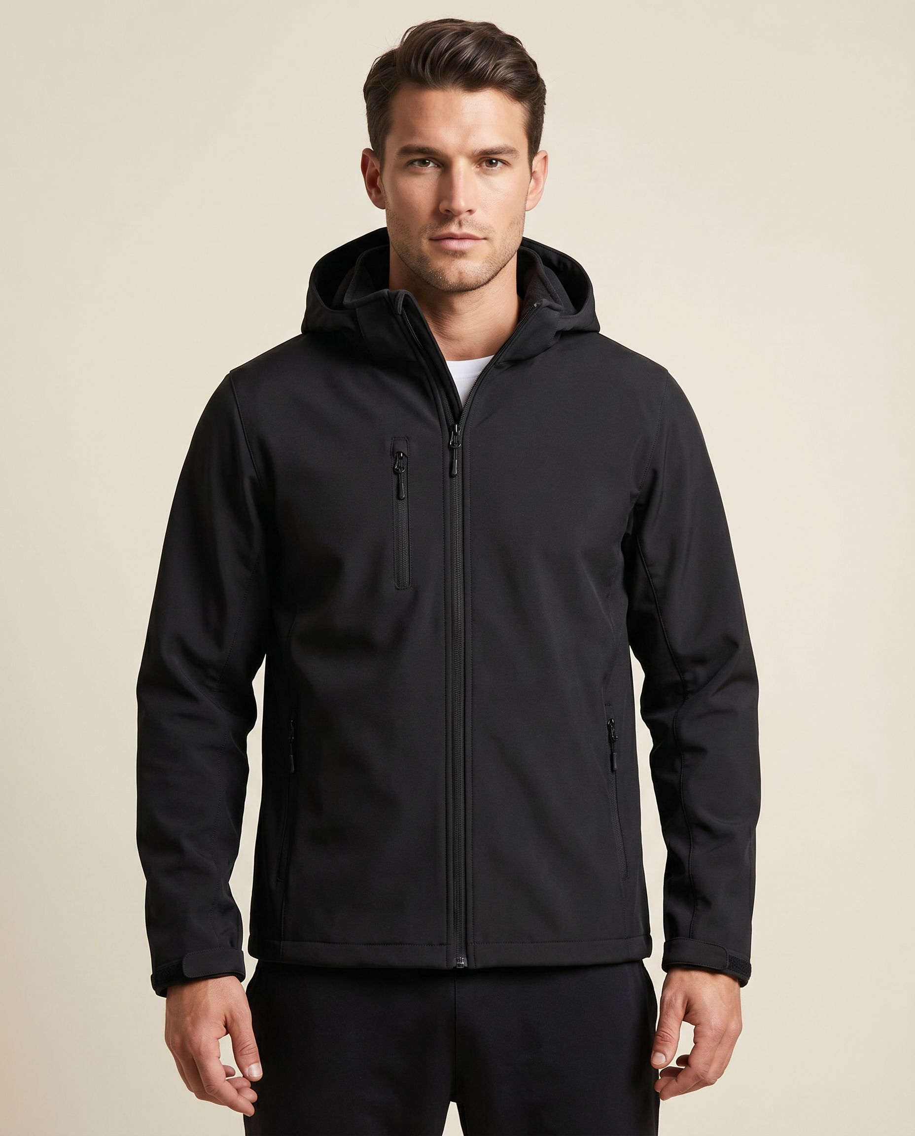 Clique Classic Softshell Hoodie Jacka Herr