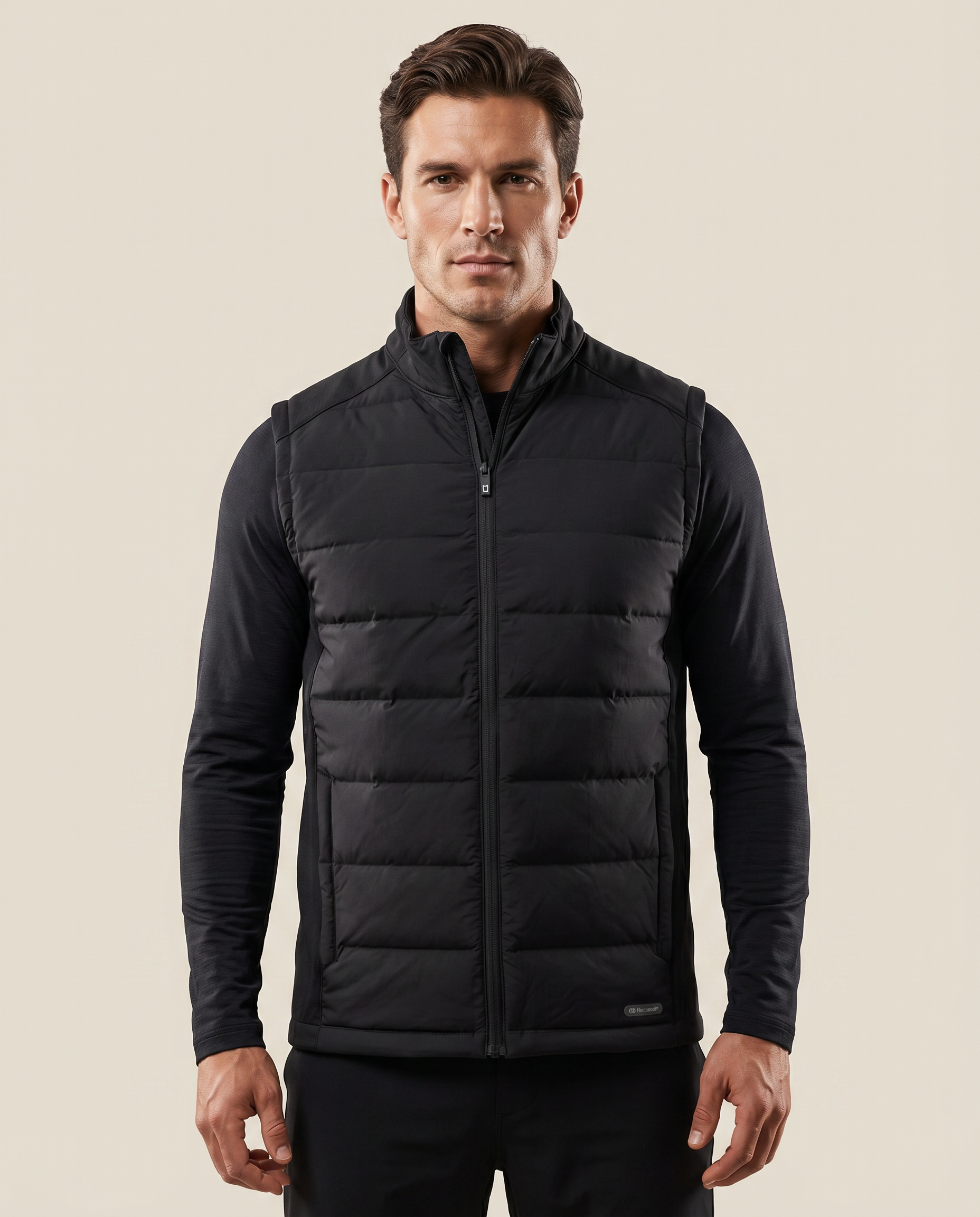 Cutter & Buck Oak Harbor Hybridväst Herr - Svart