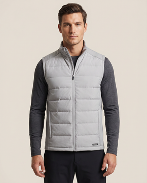 Cutter & Buck Oak Harbor Hybridväst Herr - Silver