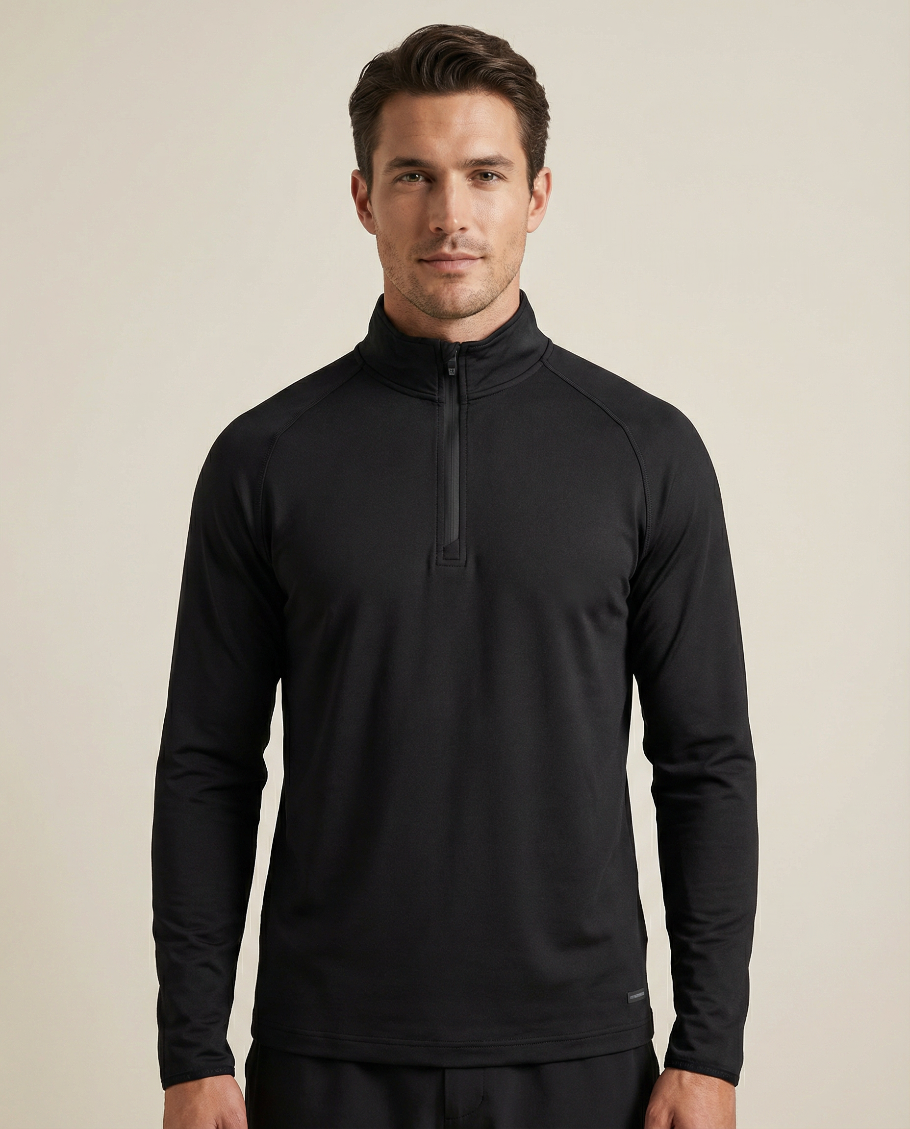 Cutter & Buck Adapt Active Half Zip Funktionströja Herr - Svart