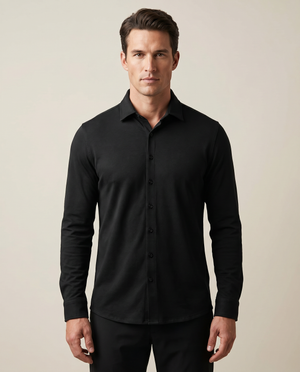 Cutter & Buck Hedley Stretchskjorta Herr - Svart
