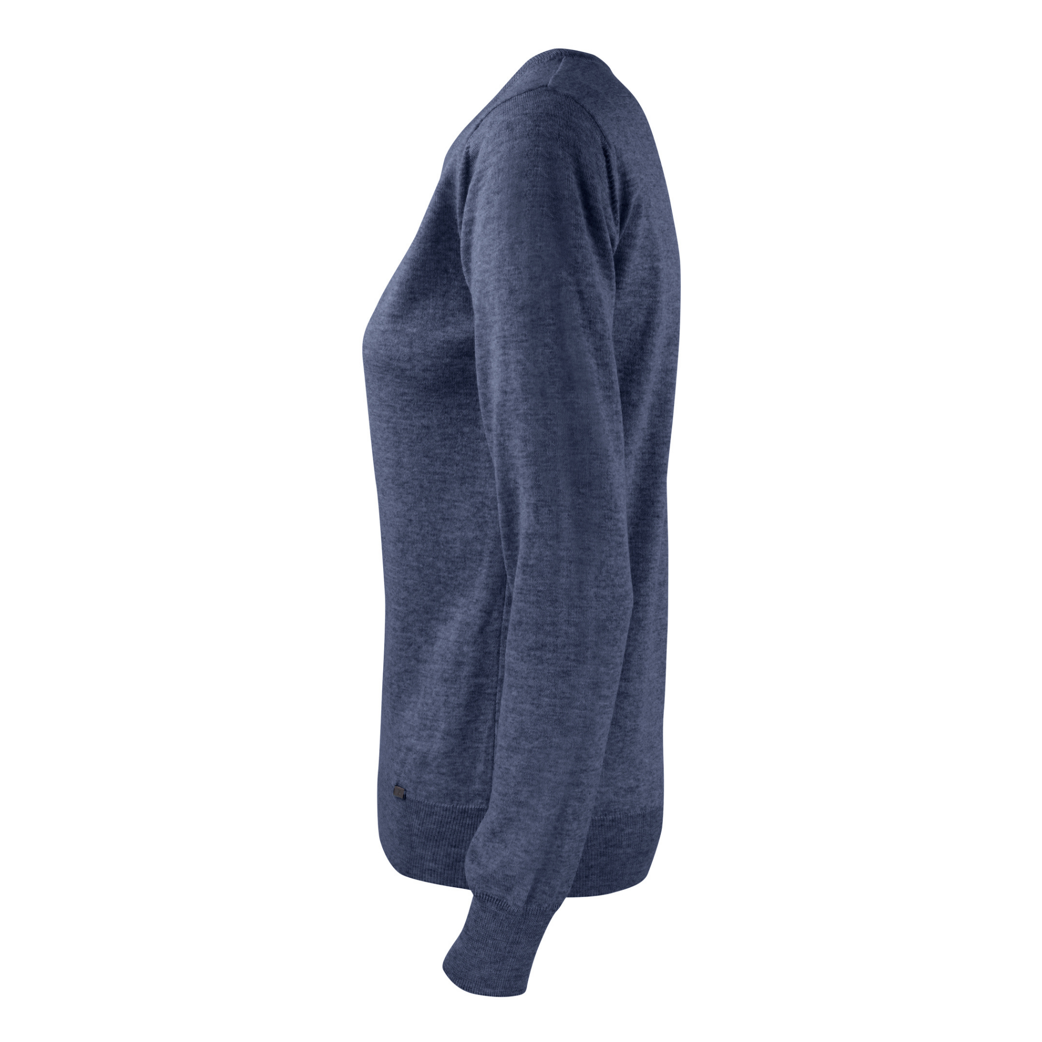 Cutter & Buck Kennewick Crewneck Dam - Blåmelerad-5
