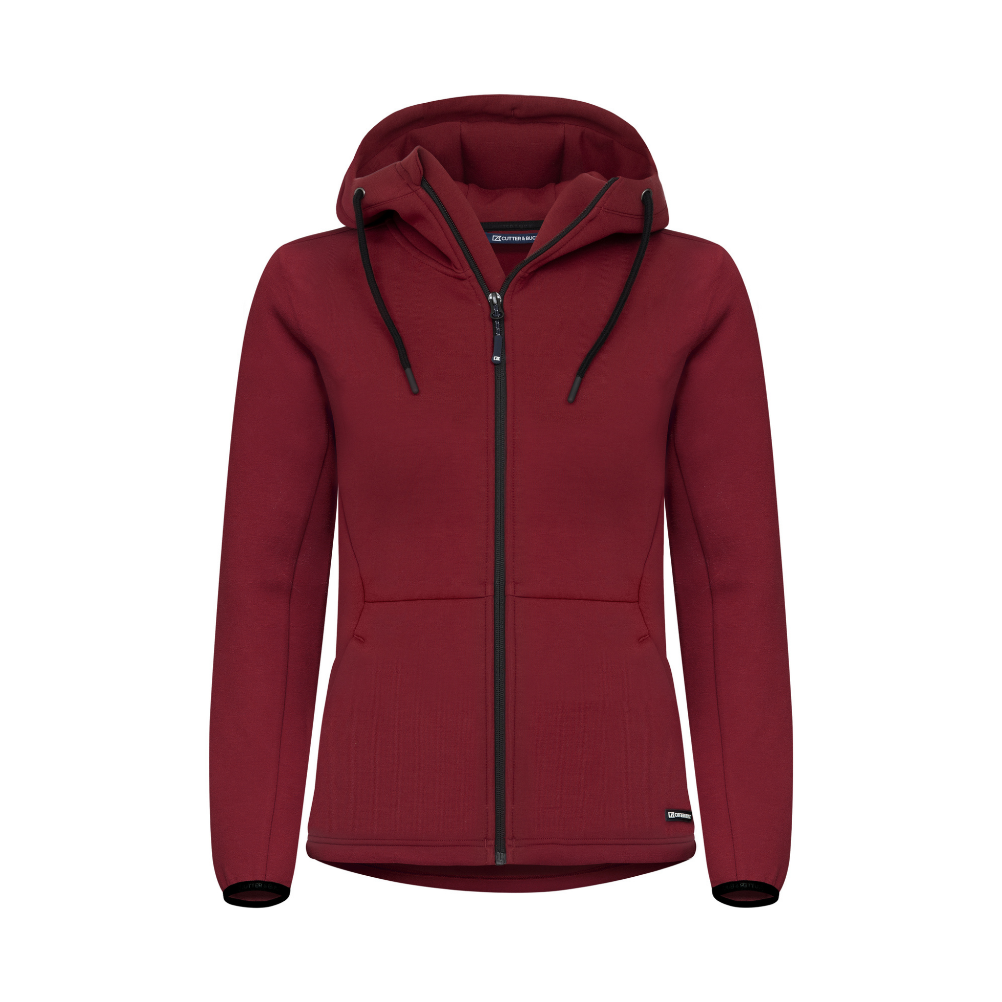 Cutter & Buck Pemberton Hoodie Full Zip Dam - Biking Red-2