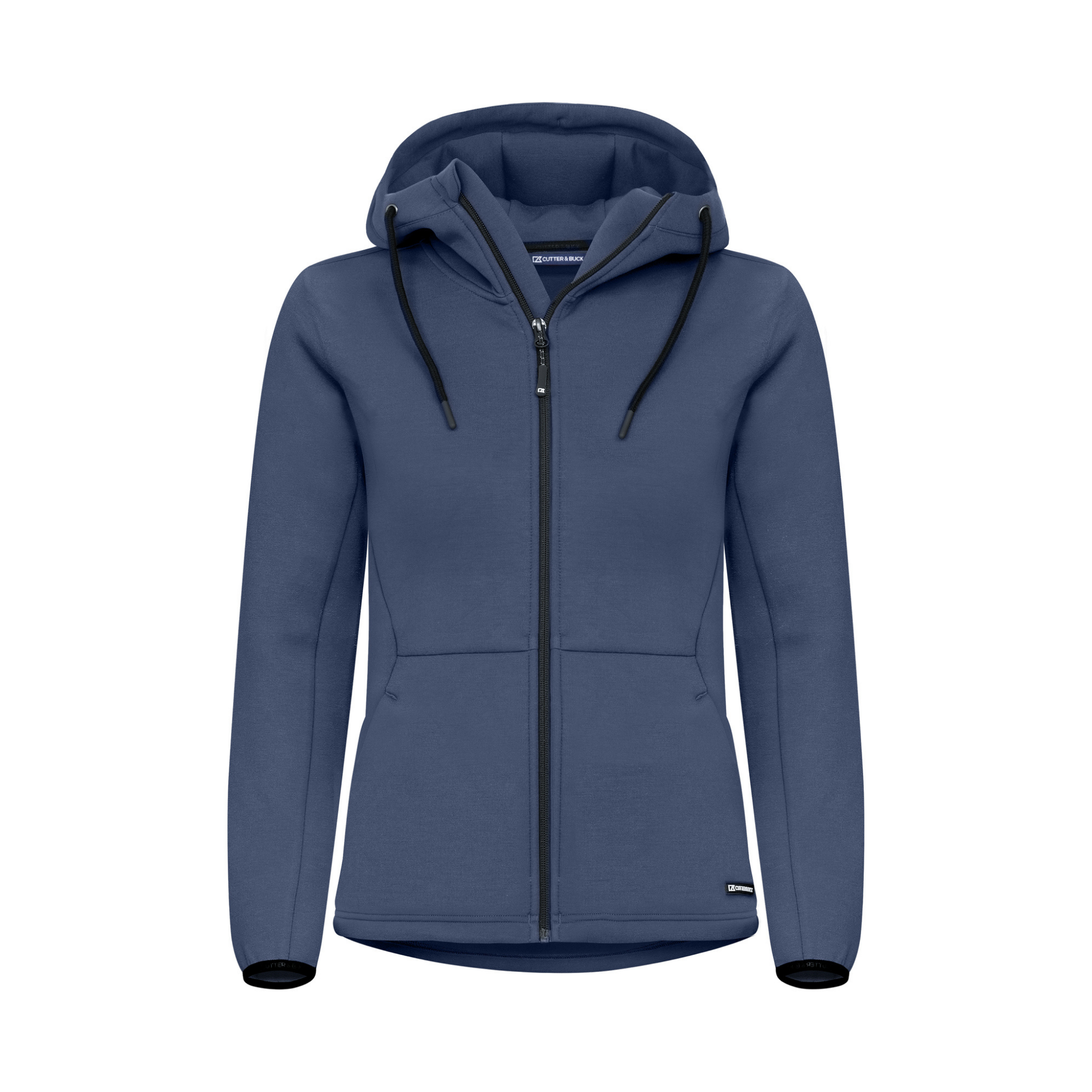 Cutter & Buck Pemberton Hoodie Full Zip Dam - Ensign Blue-2