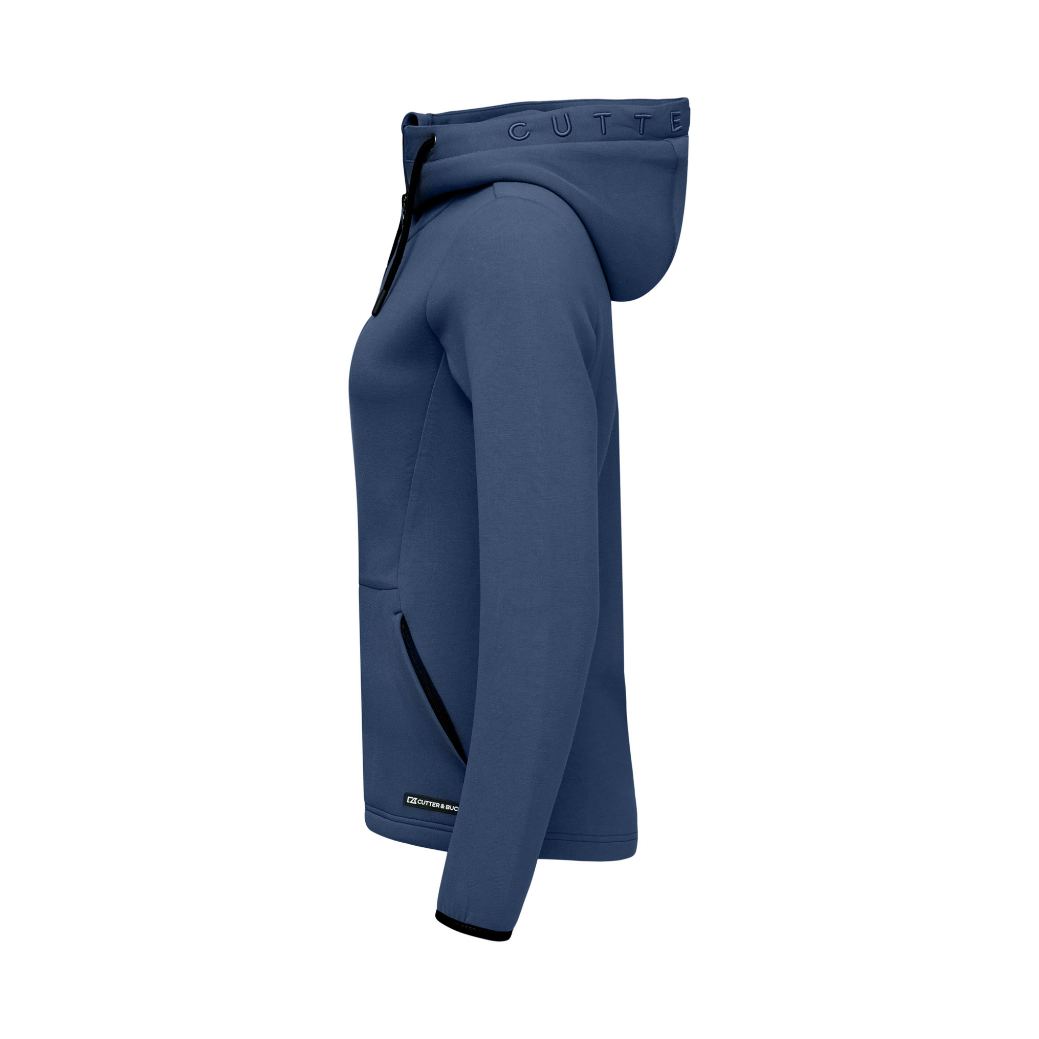Cutter & Buck Pemberton Hoodie Full Zip Dam - Ensign Blue-5