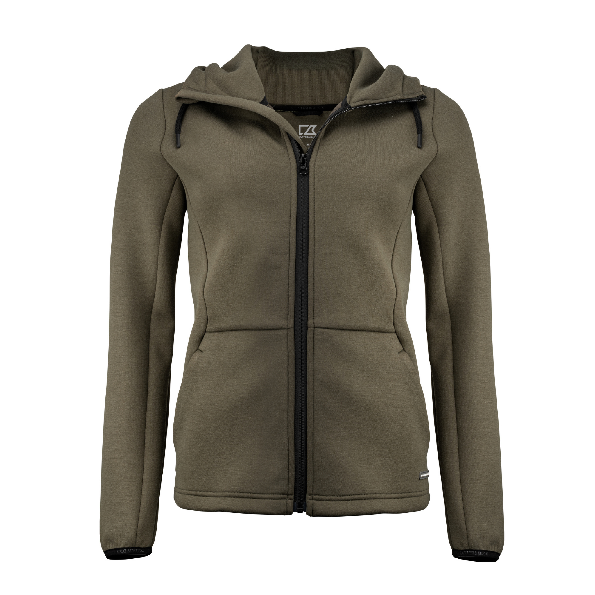 Cutter & Buck Pemberton Hoodie Full Zip Dam - Ivy Green-2