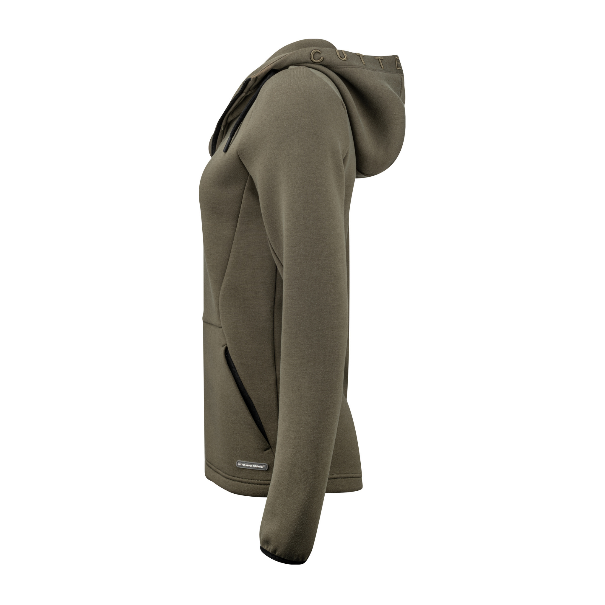 Cutter & Buck Pemberton Hoodie Full Zip Dam - Ivy Green-5