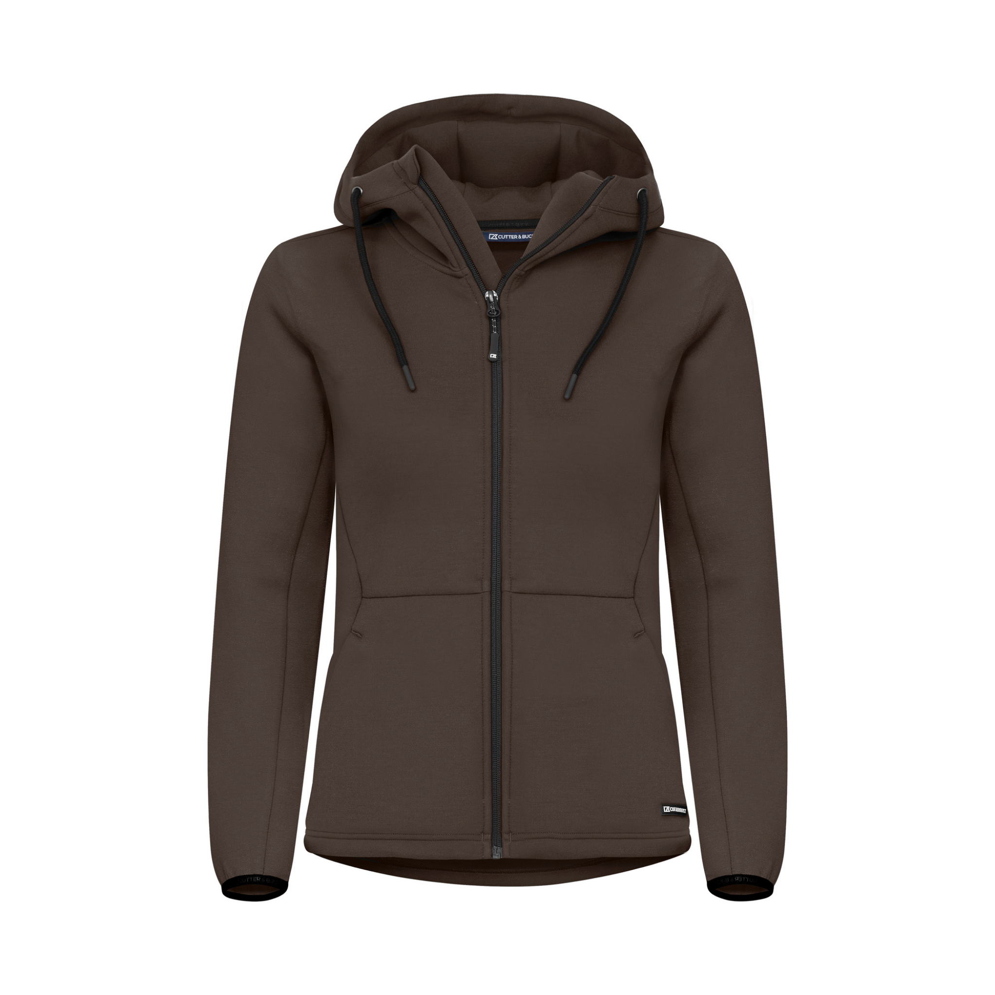 Cutter & Buck Pemberton Hoodie Full Zip Dam - Dark Mocca-2