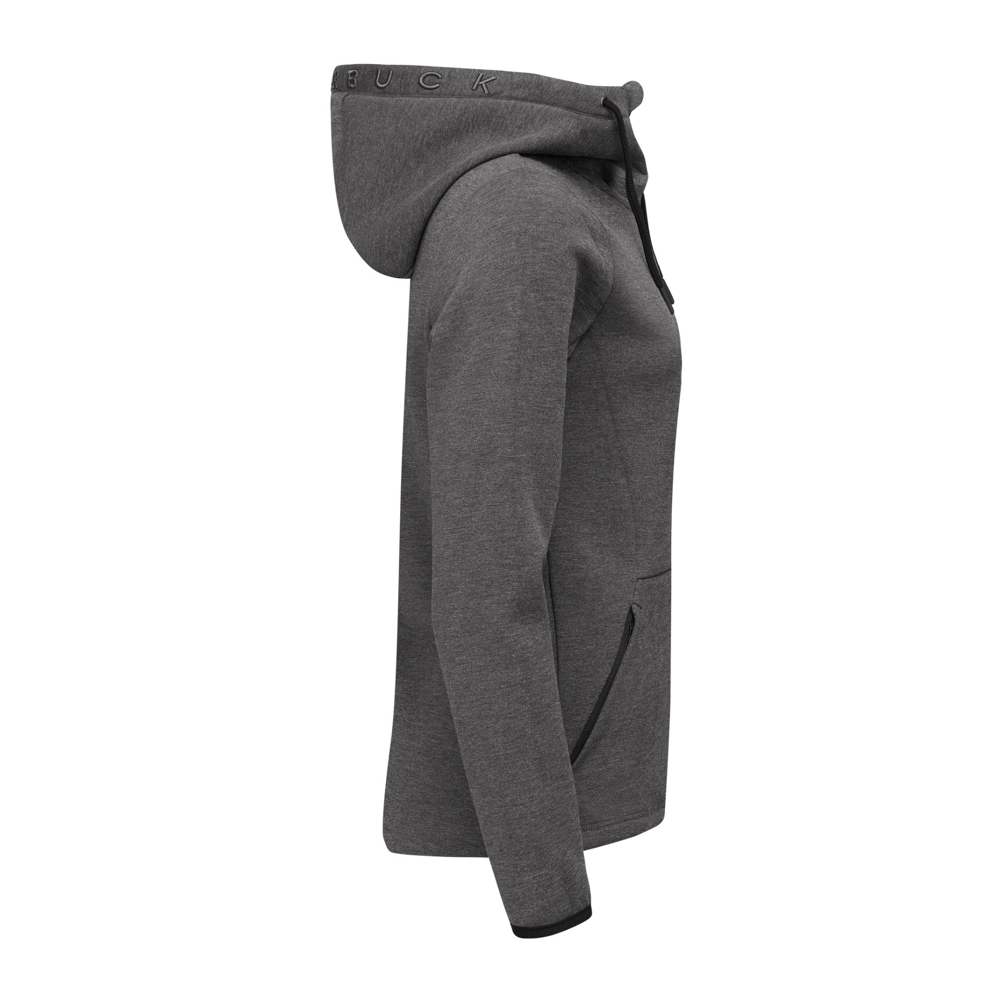 Cutter & Buck Pemberton Hoodie Full Zip Dam - Antracitmelerad-3