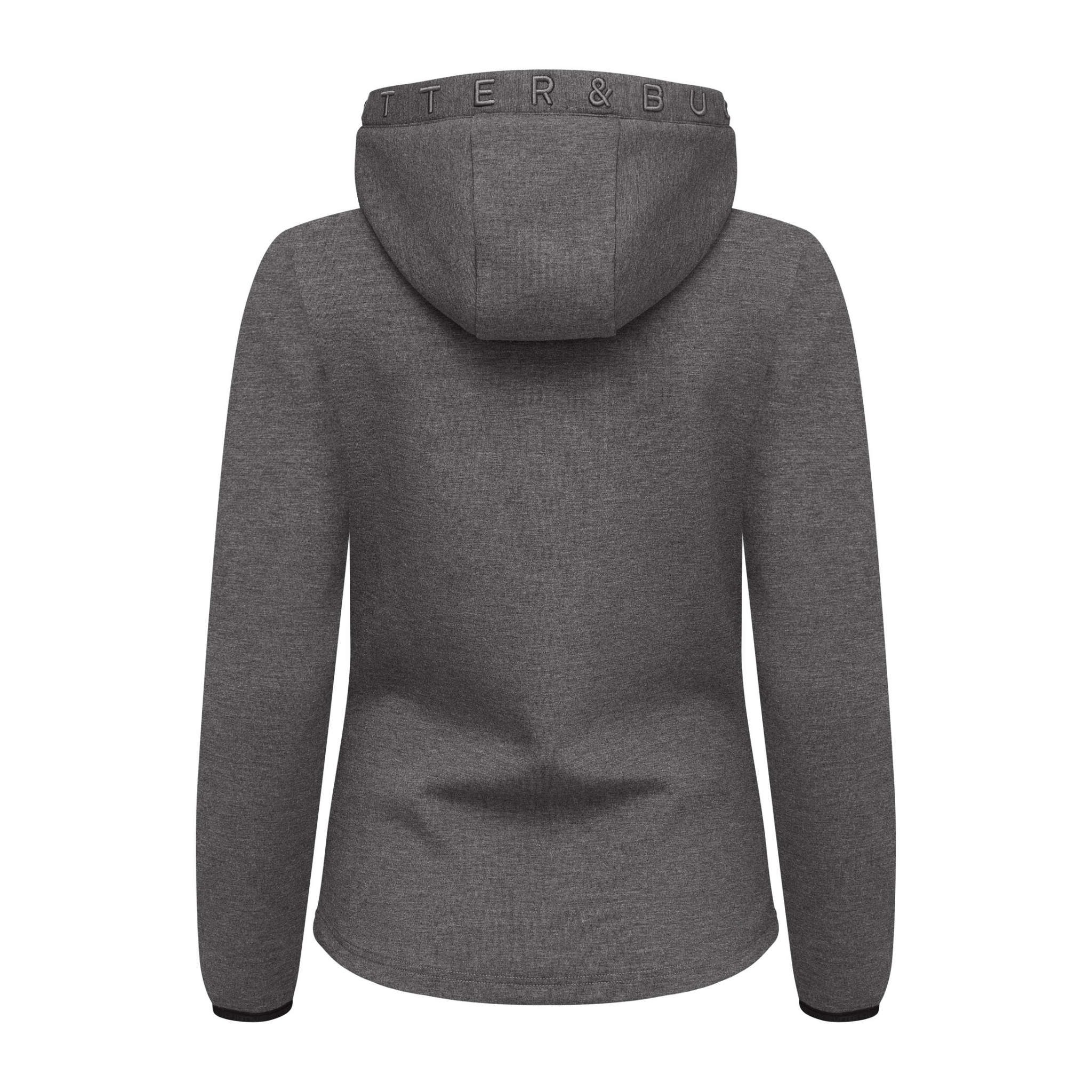 Cutter & Buck Pemberton Hoodie Full Zip Dam - Antracitmelerad-4