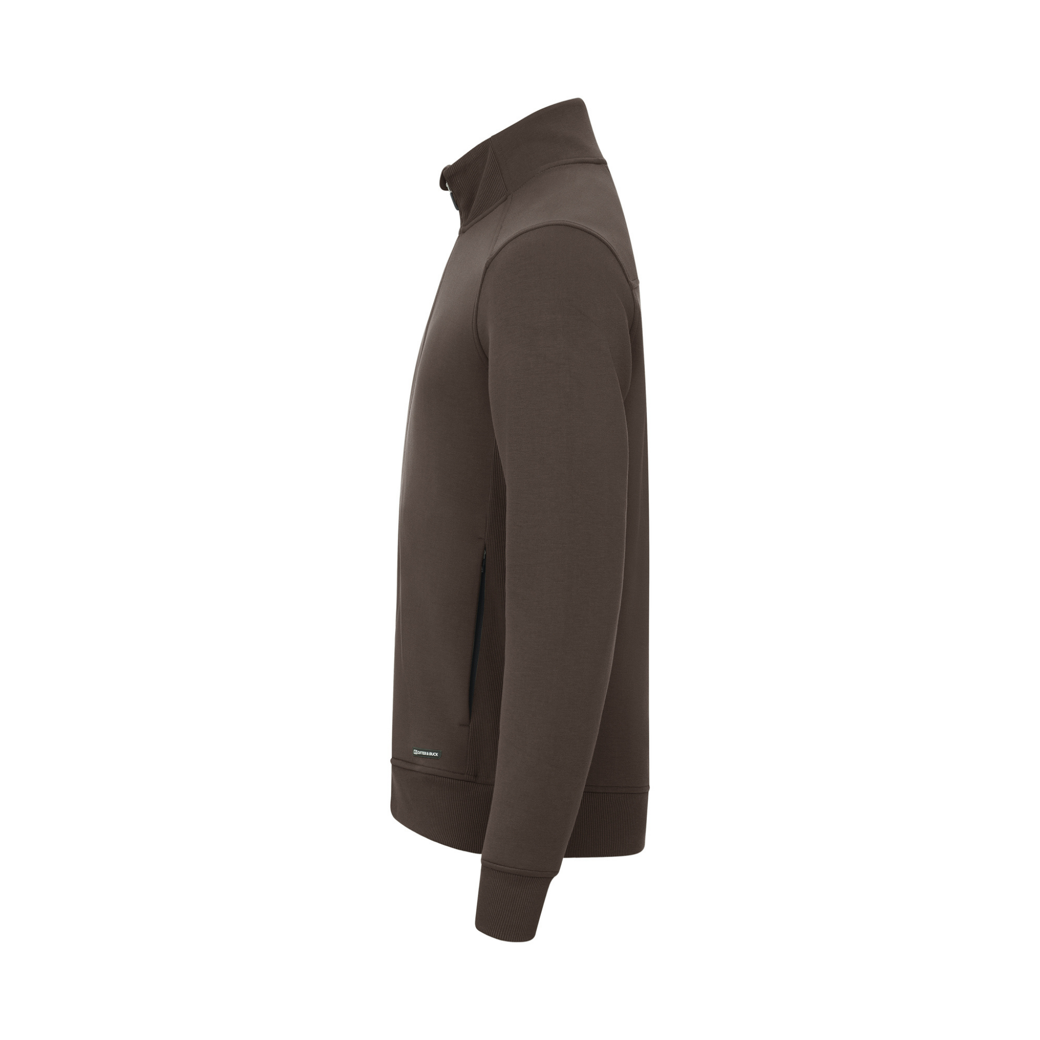 Cutter & Buck Pemberton Cardigan Herr - Dark Mocca-5