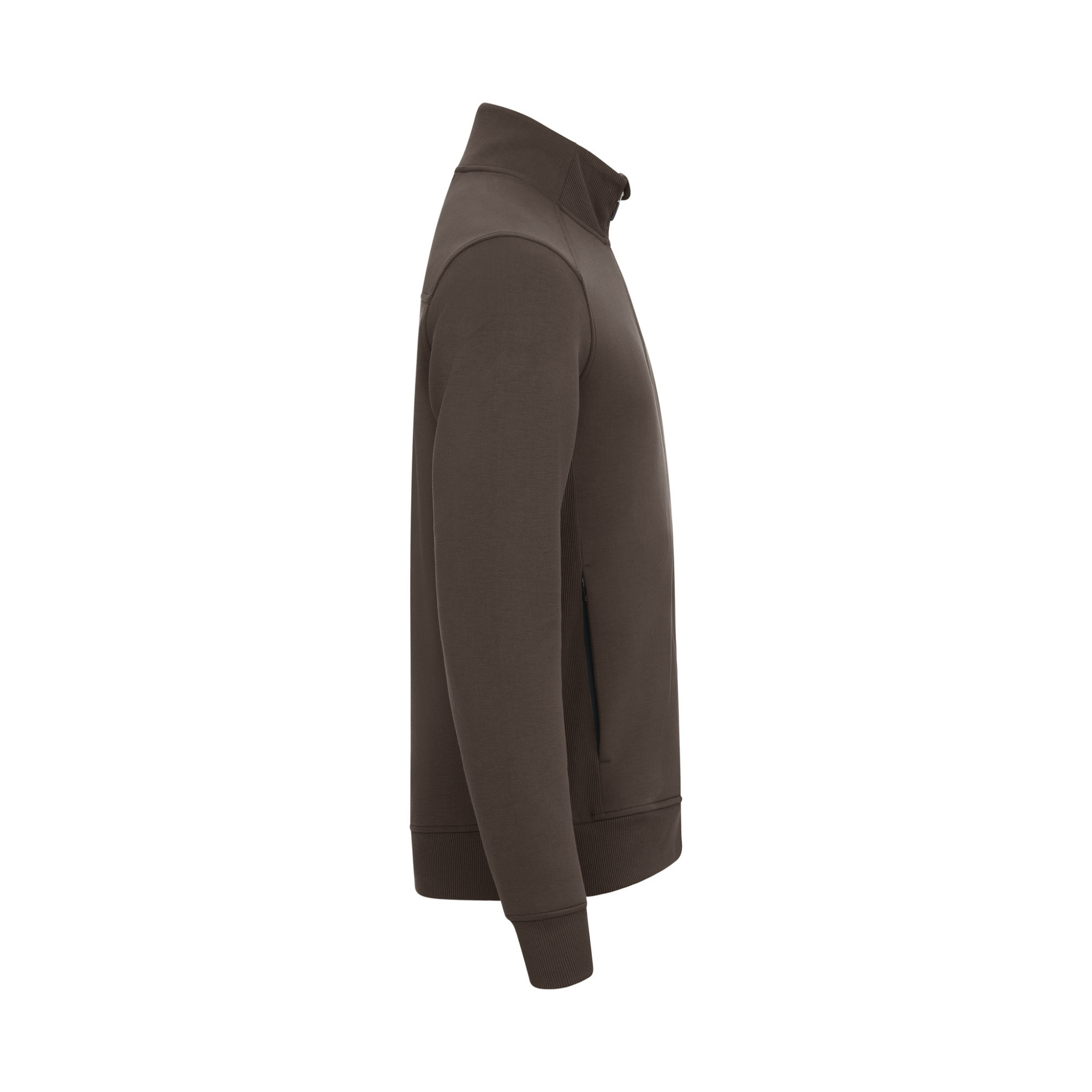 Cutter & Buck Pemberton Cardigan Herr - Dark Mocca-3