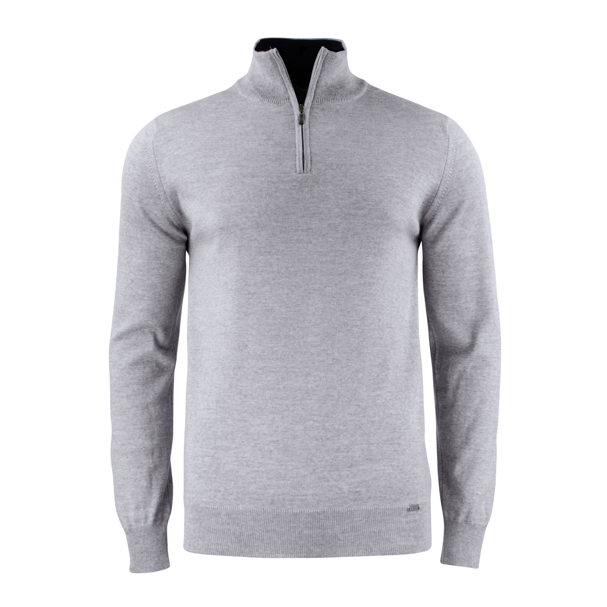 Cutter & Buck Everett Half Zip Sweatshirt Herr - Gråmelerad-2